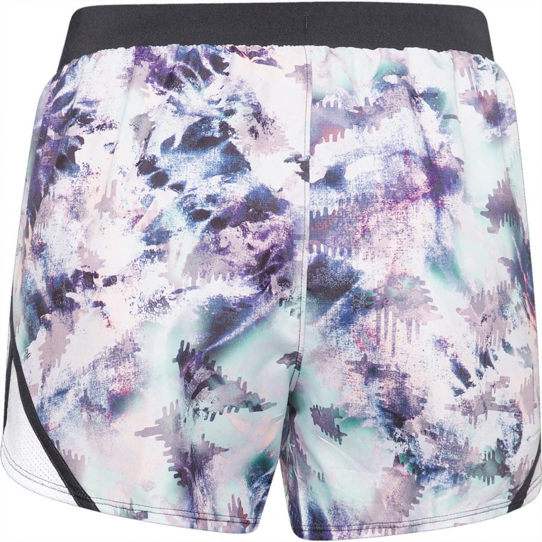 Women's shorts Under Armour Fly-By 2.0 imprimé