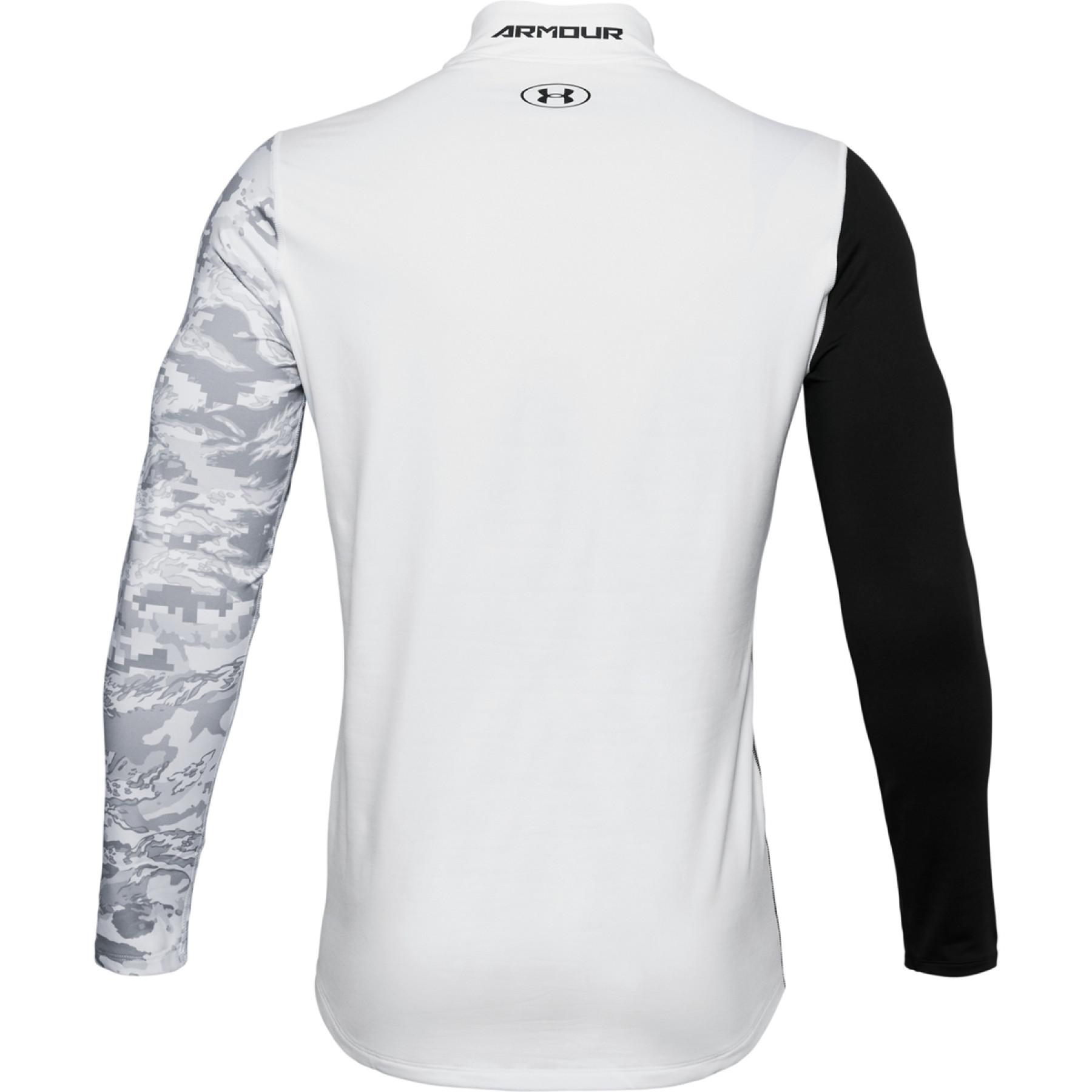 ColdGear Armour Printed High Neck Jersey