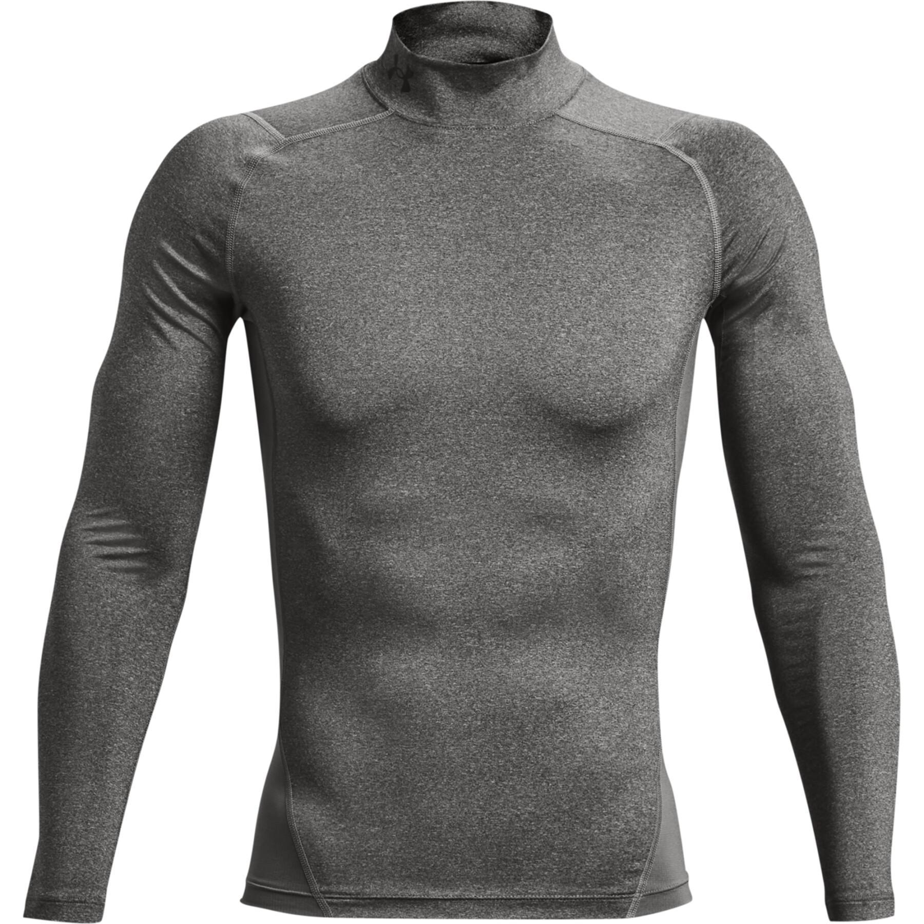 Long sleeve t-shirt with stand-up collar Under Armour HeatGear® - T-shirts  - Men's Clothing - Fitness