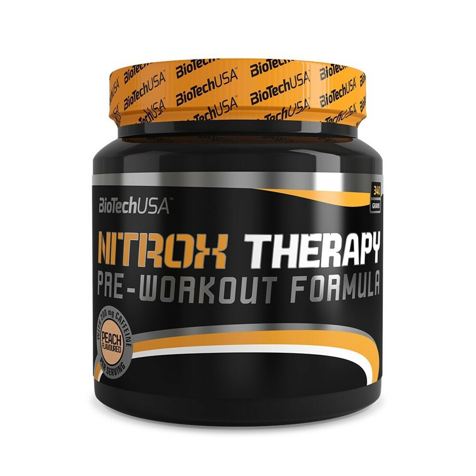 Biotech USA Nitrox Therapy 340g Pre Workout With Creatine Muscle Pump 