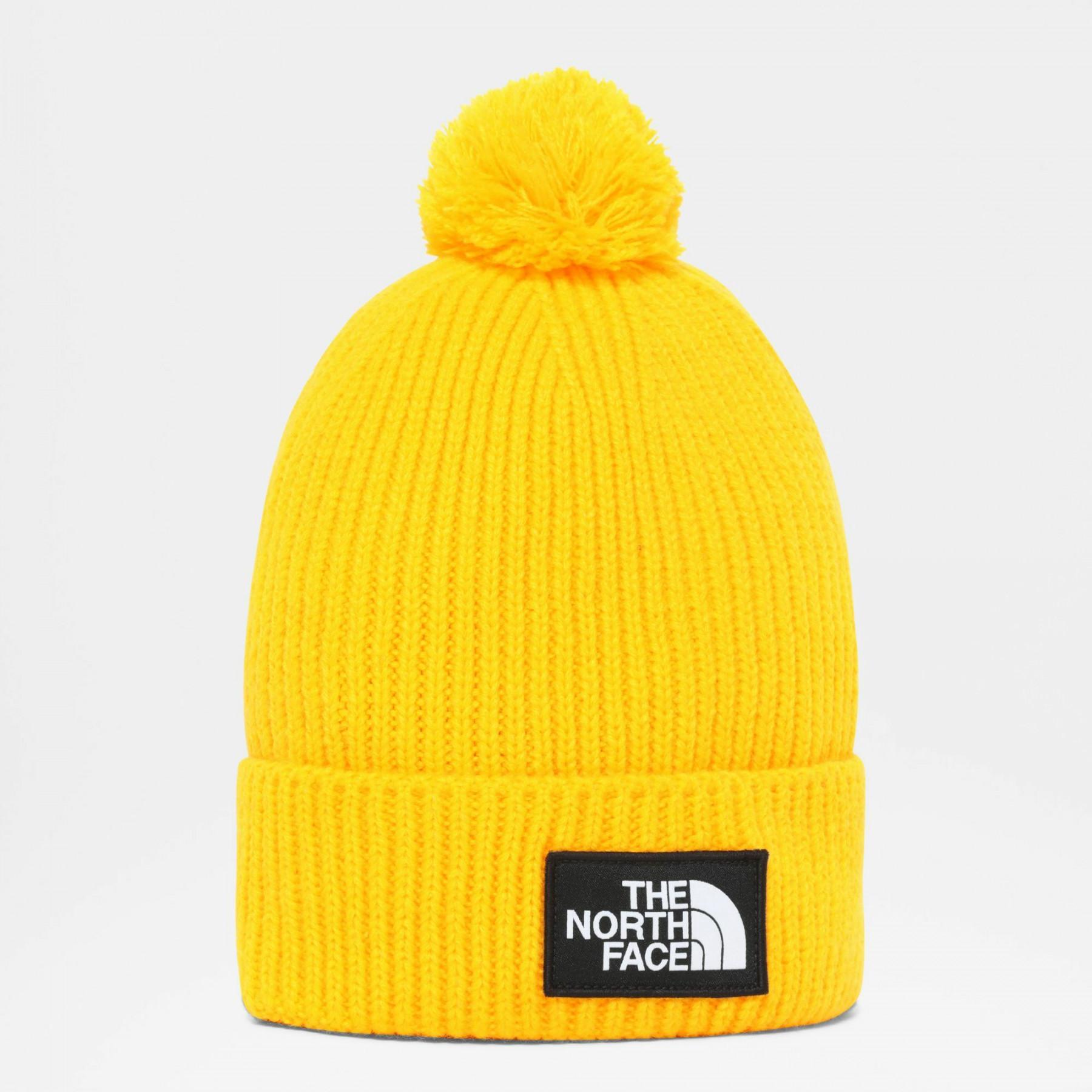 beanie with square face logo