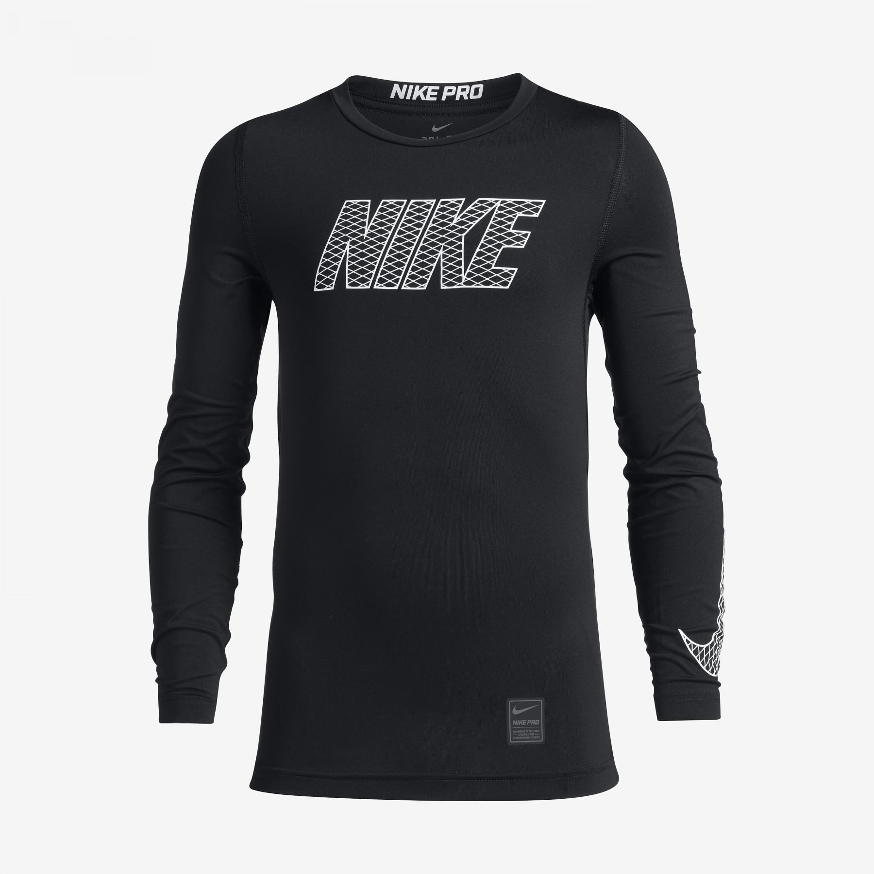 Children's long sleeve compression jersey Nike Pro