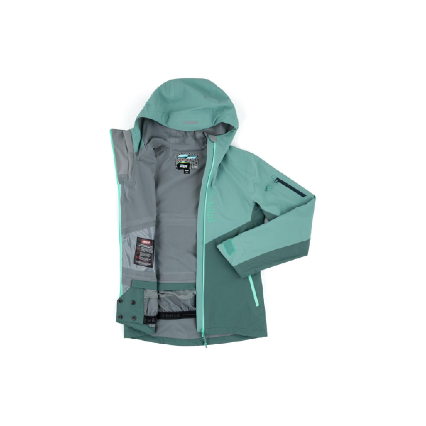 Women's waterproof jacket Kilpi Metrix