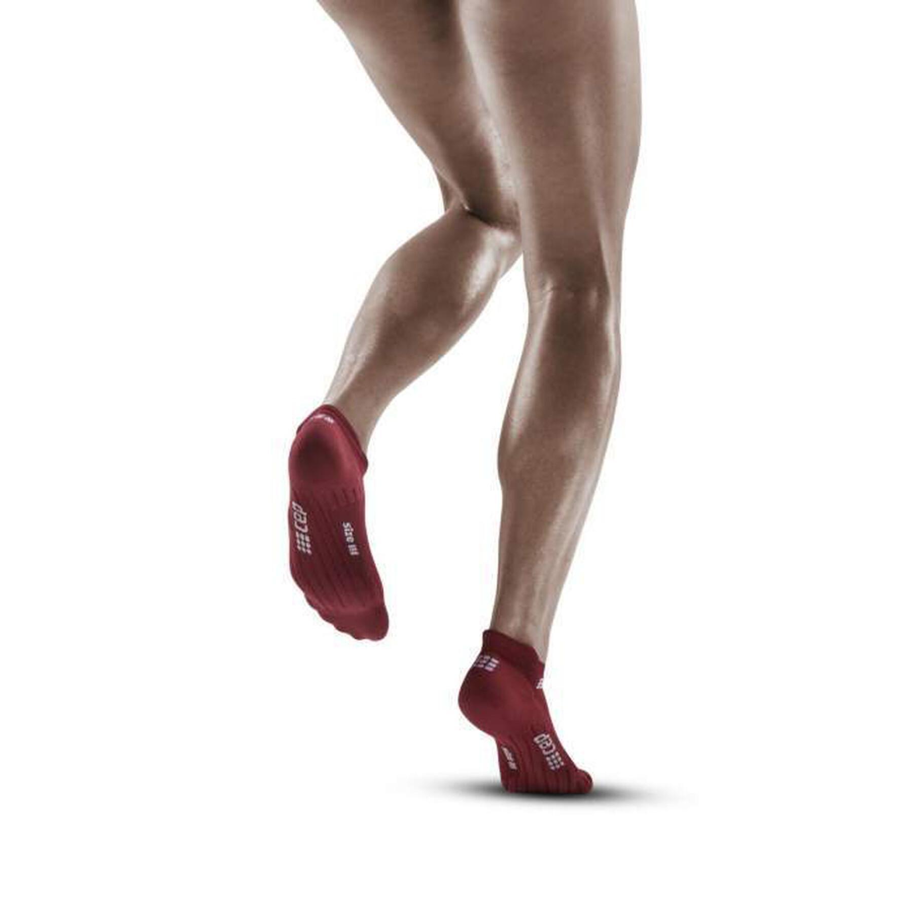 Women's short compression running socks CEP Compression V4