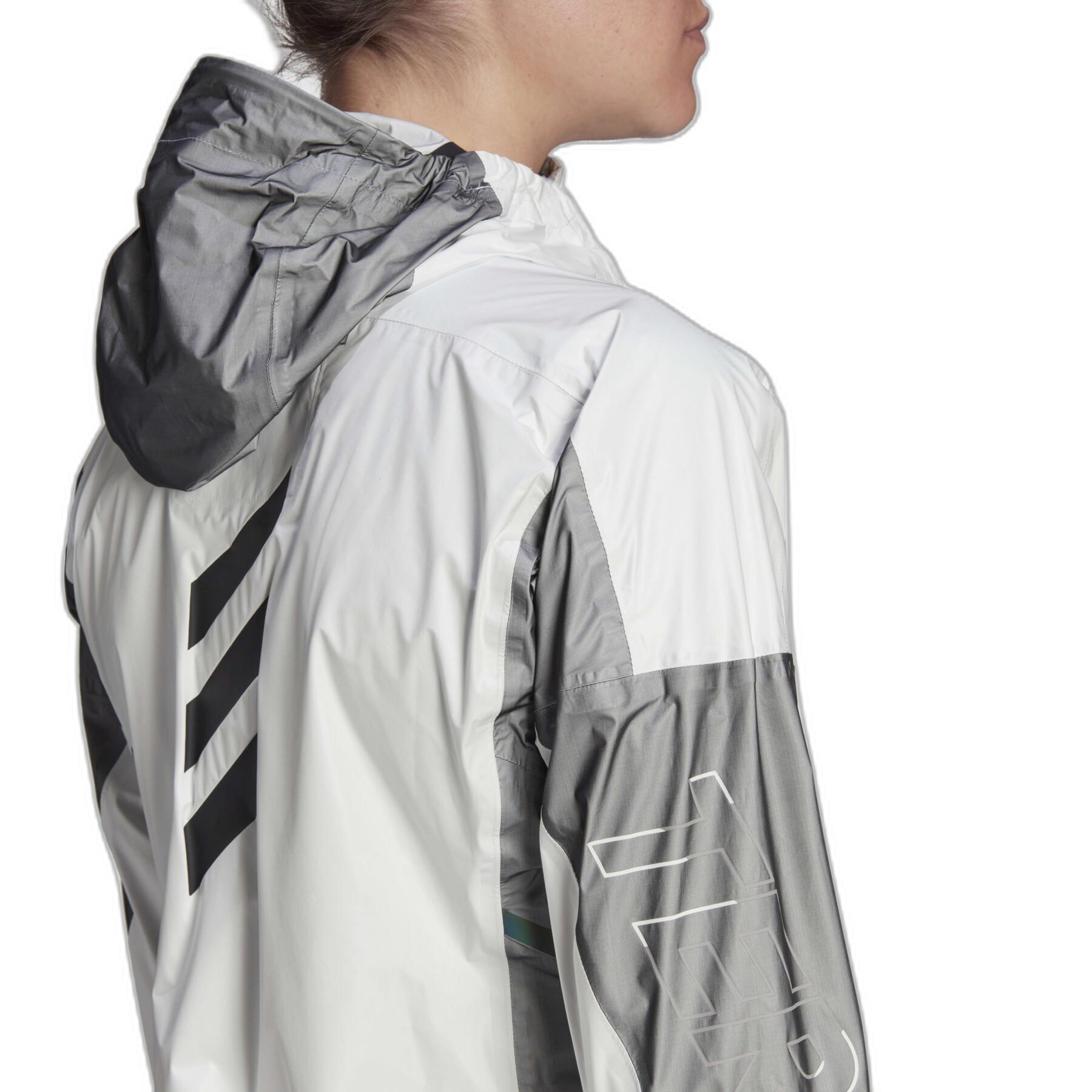 Women's 3 layer waterproof jacket adidas Terrex Agravic Three-Layer Pro