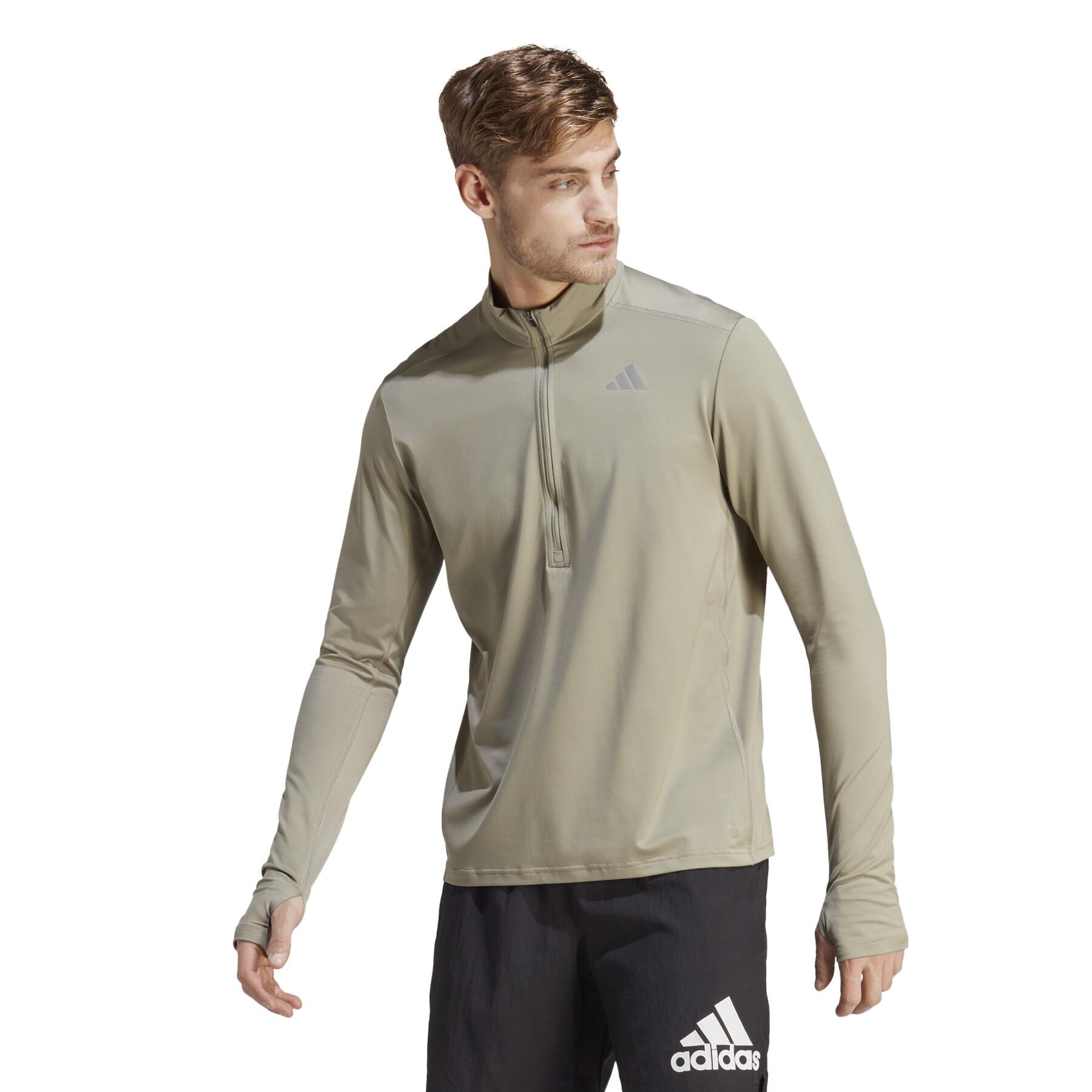 Sweatshirt 1/2 zip adidas Own the Run