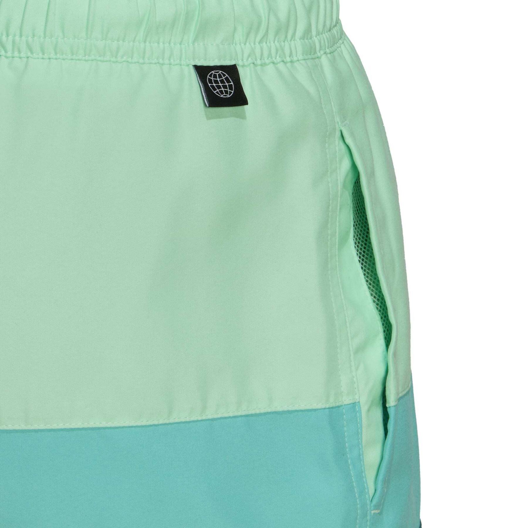 Short swim shorts with color blocks adidas