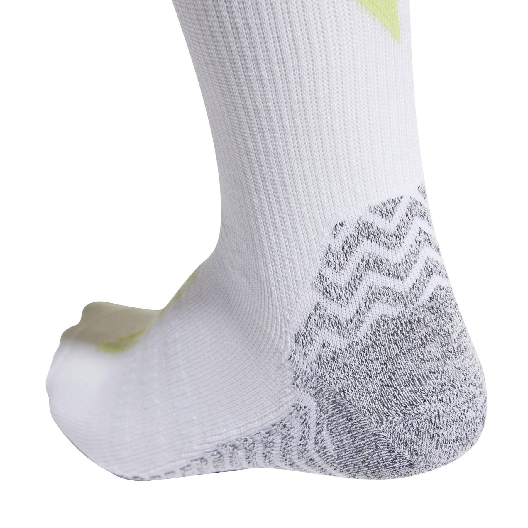 Mid-calf trail running socks adidas Terrex heat.rdy