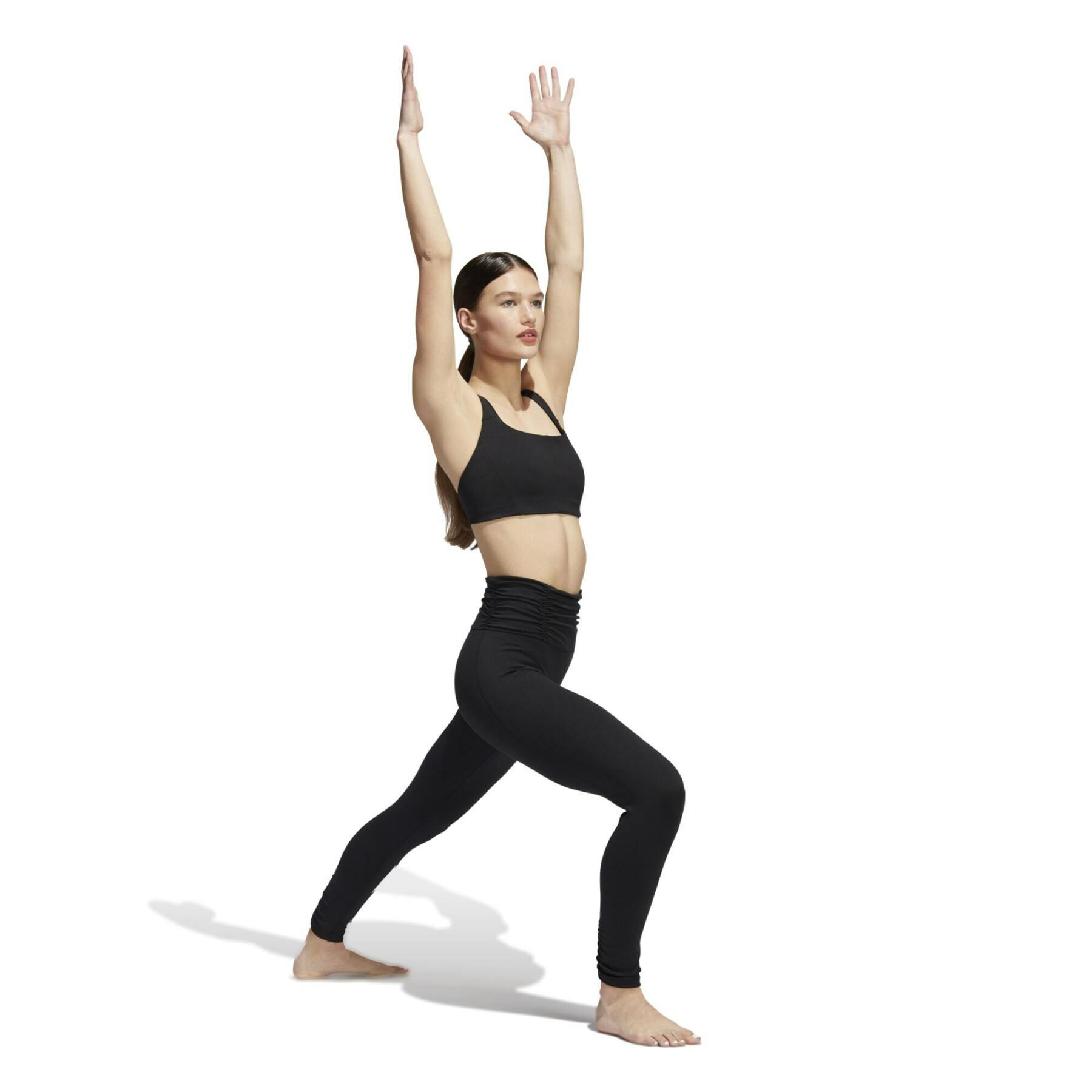 Legging woman adidas 70 Yoga Studio Gathered