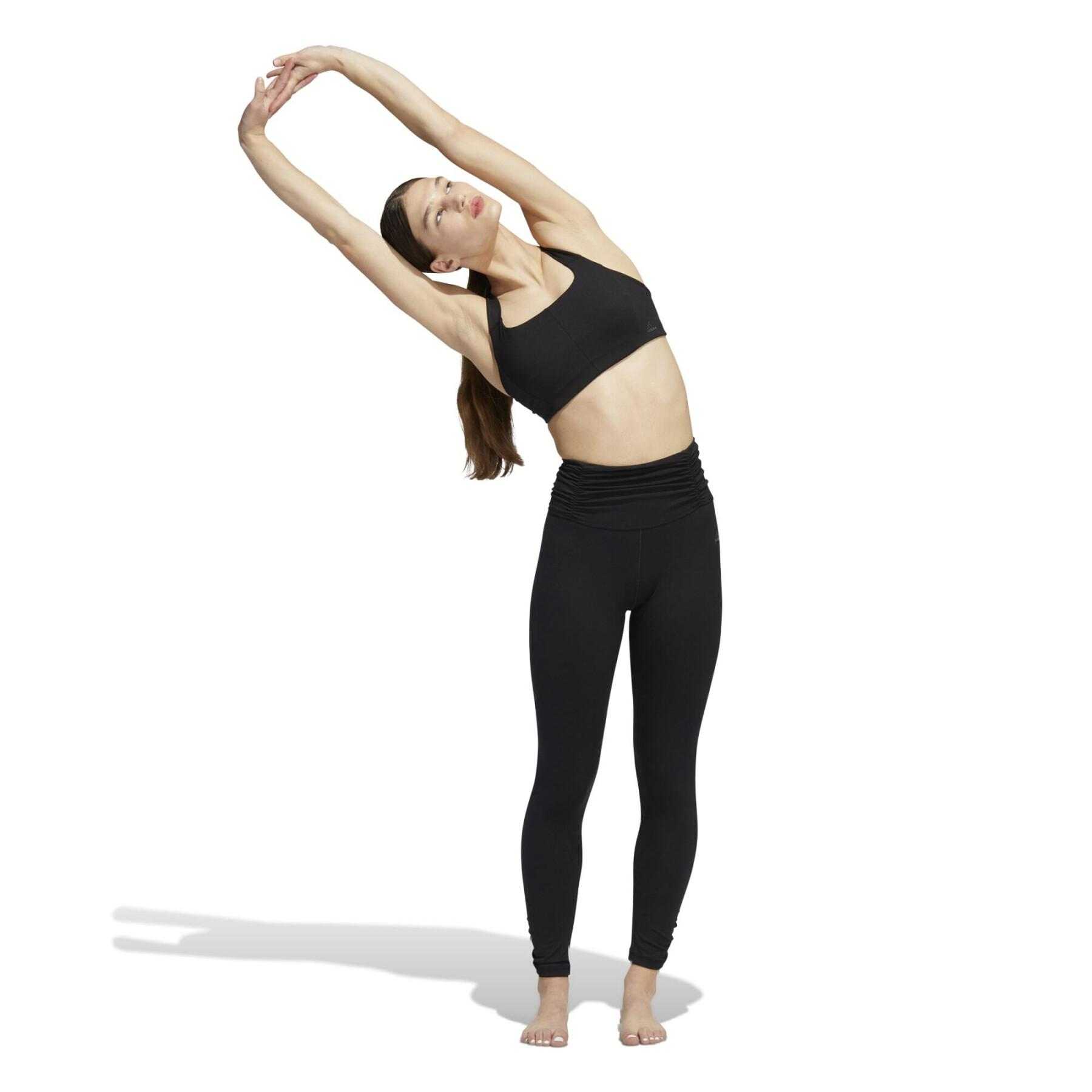 Legging woman adidas 70 Yoga Studio Gathered