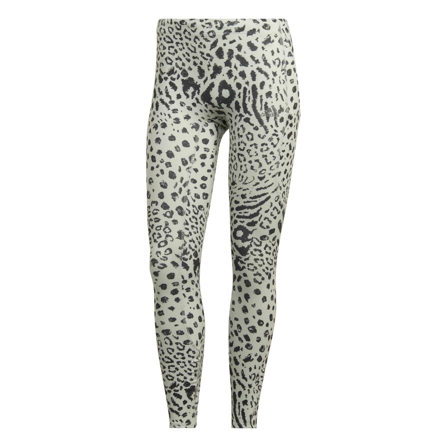 Leopard Legging 7/8 woman adidas FastImpact - Leggings / Tights - The  Stockings - Womens Clothing