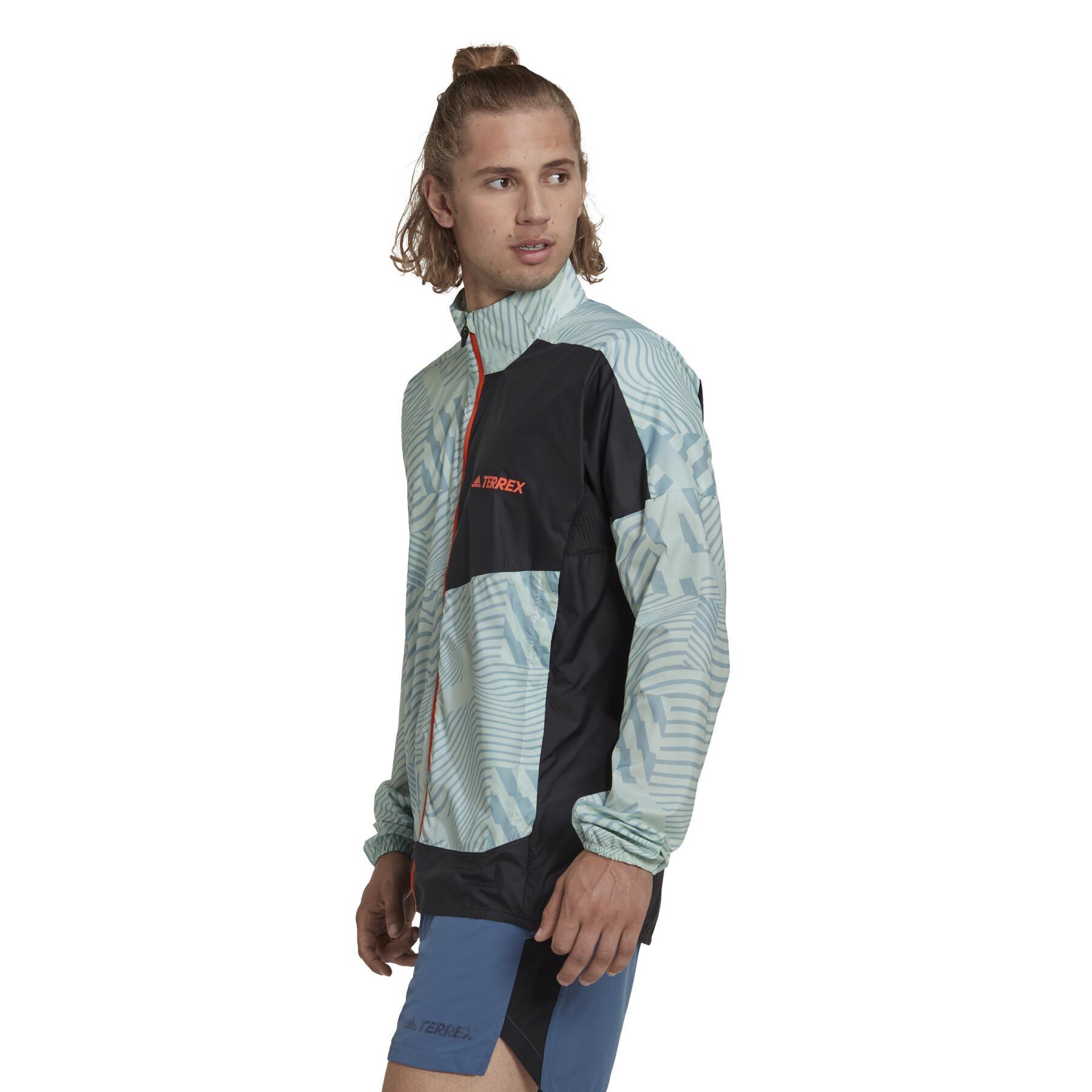 Waterproof jacket adidas Terrex Trail