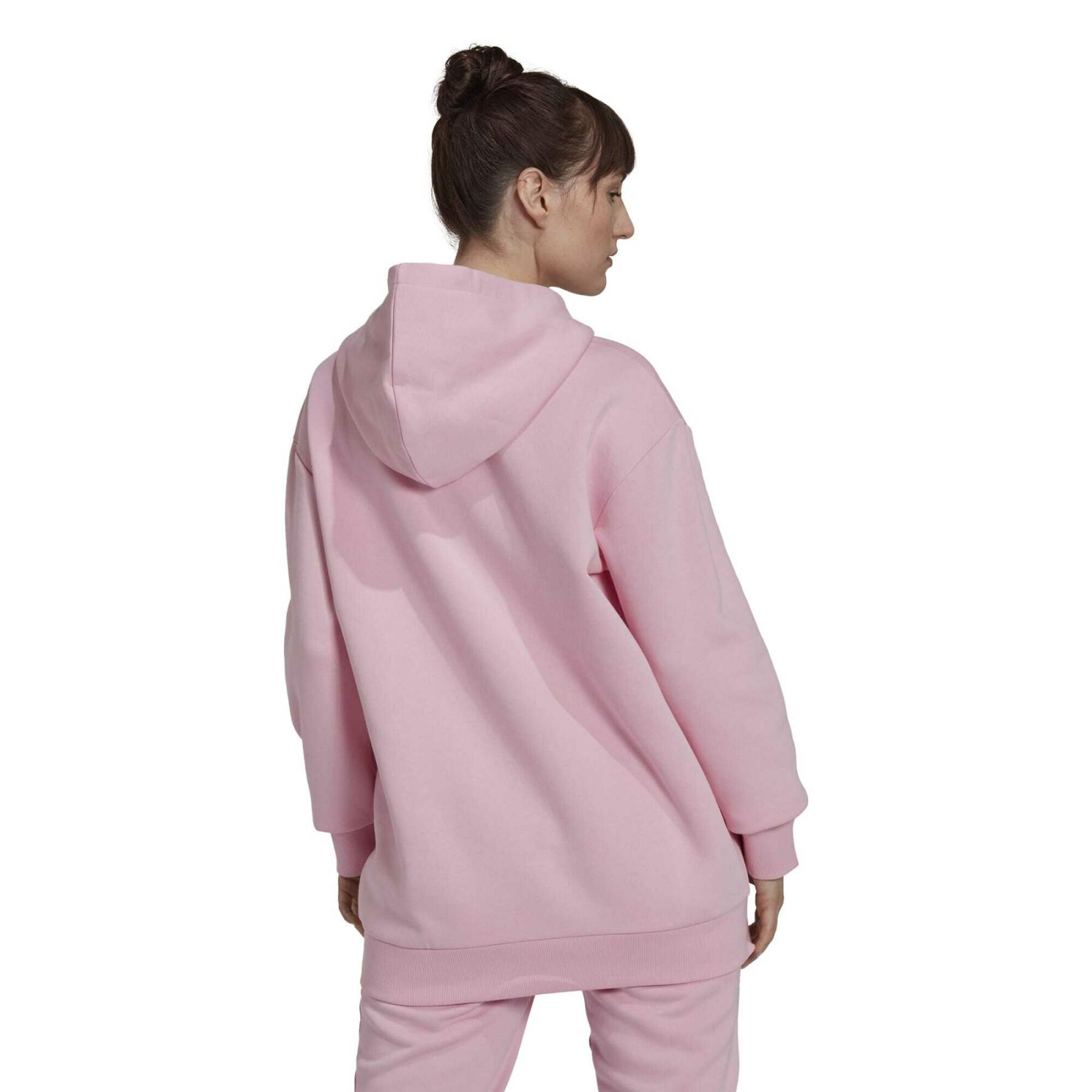 Women's polar sweatshirt adidas Essentials oversize - Women's clothing ...