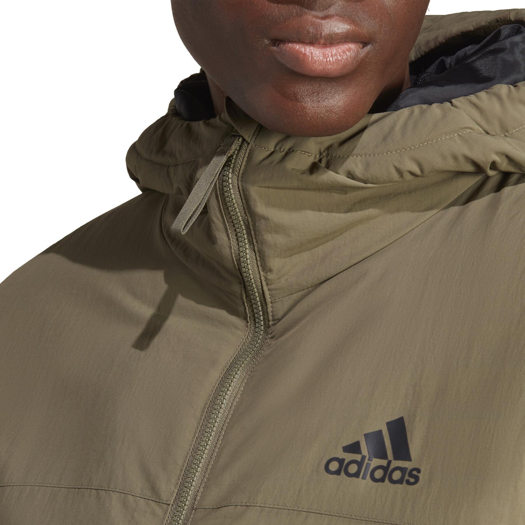 Insulated waterproof jacket with hood adidas BSC Sturdy