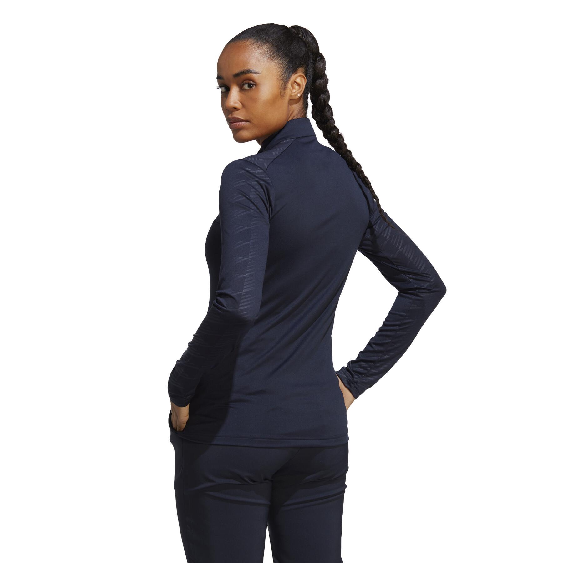 Women's long sleeve and half zip jersey adidas Terrex Multi