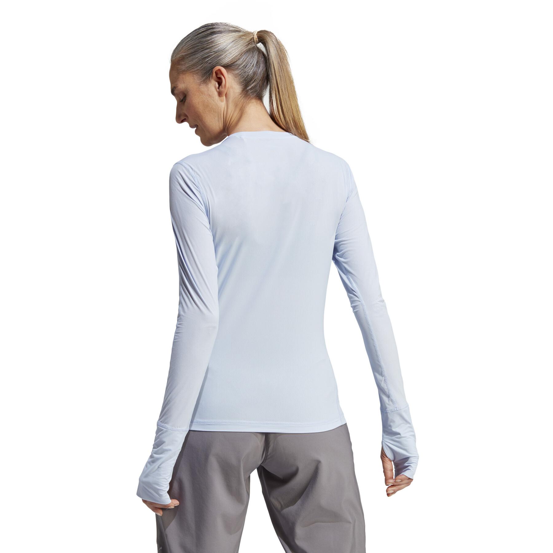 Women's long sleeve undershirt adidas Fast Running