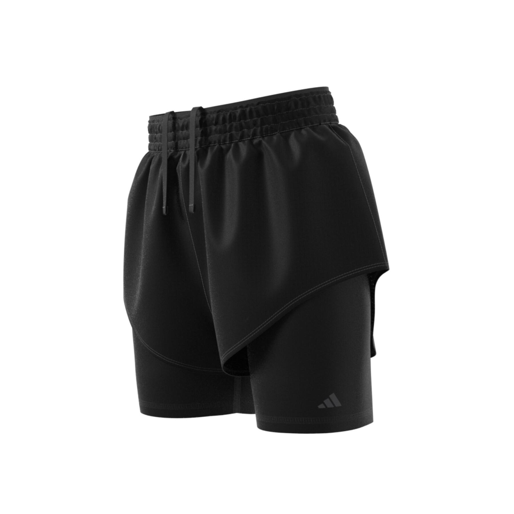Women's 2-in-1 shorts adidas Hiit Heat.Rdy