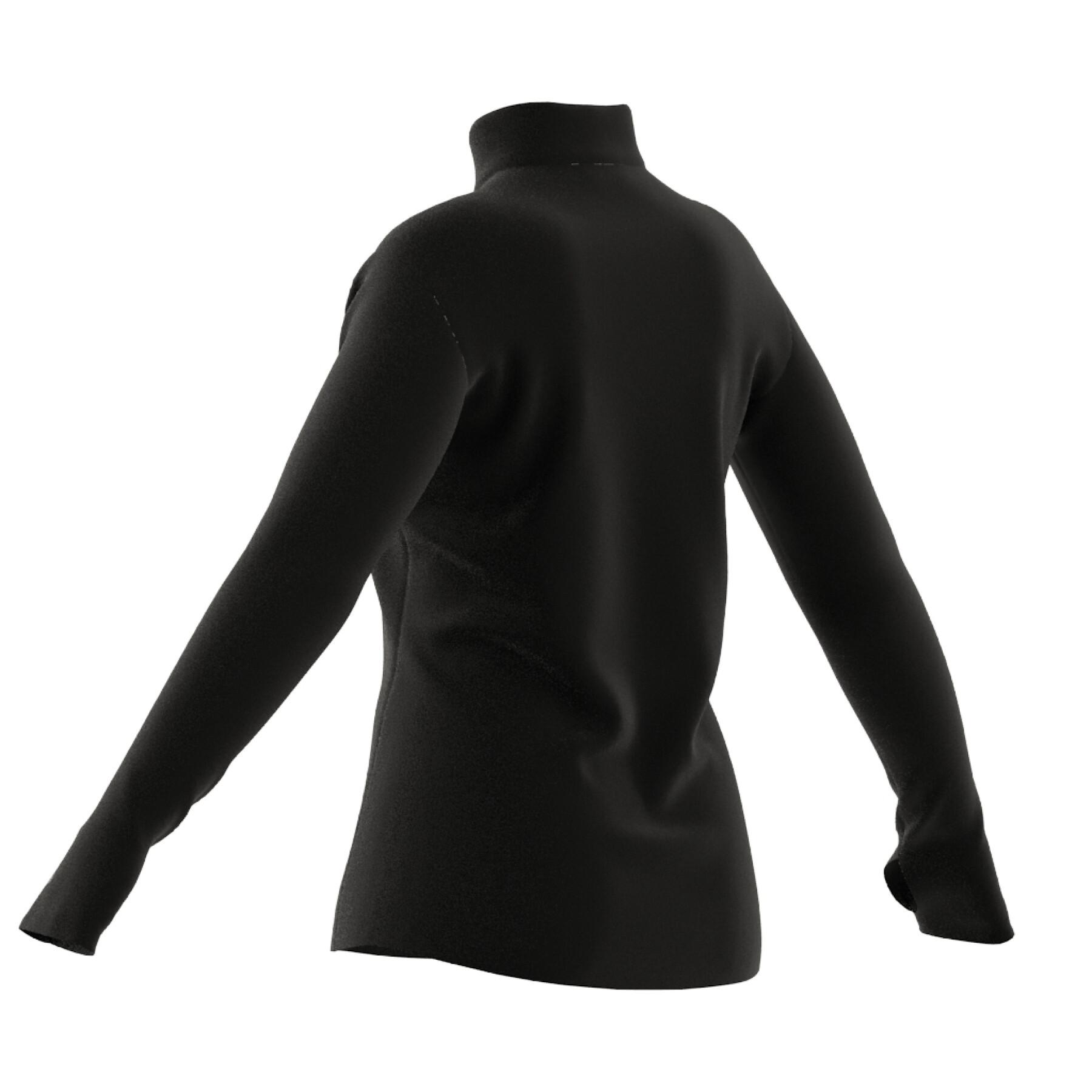 Women's half-zip fleece jacket adidas Terrex Multi