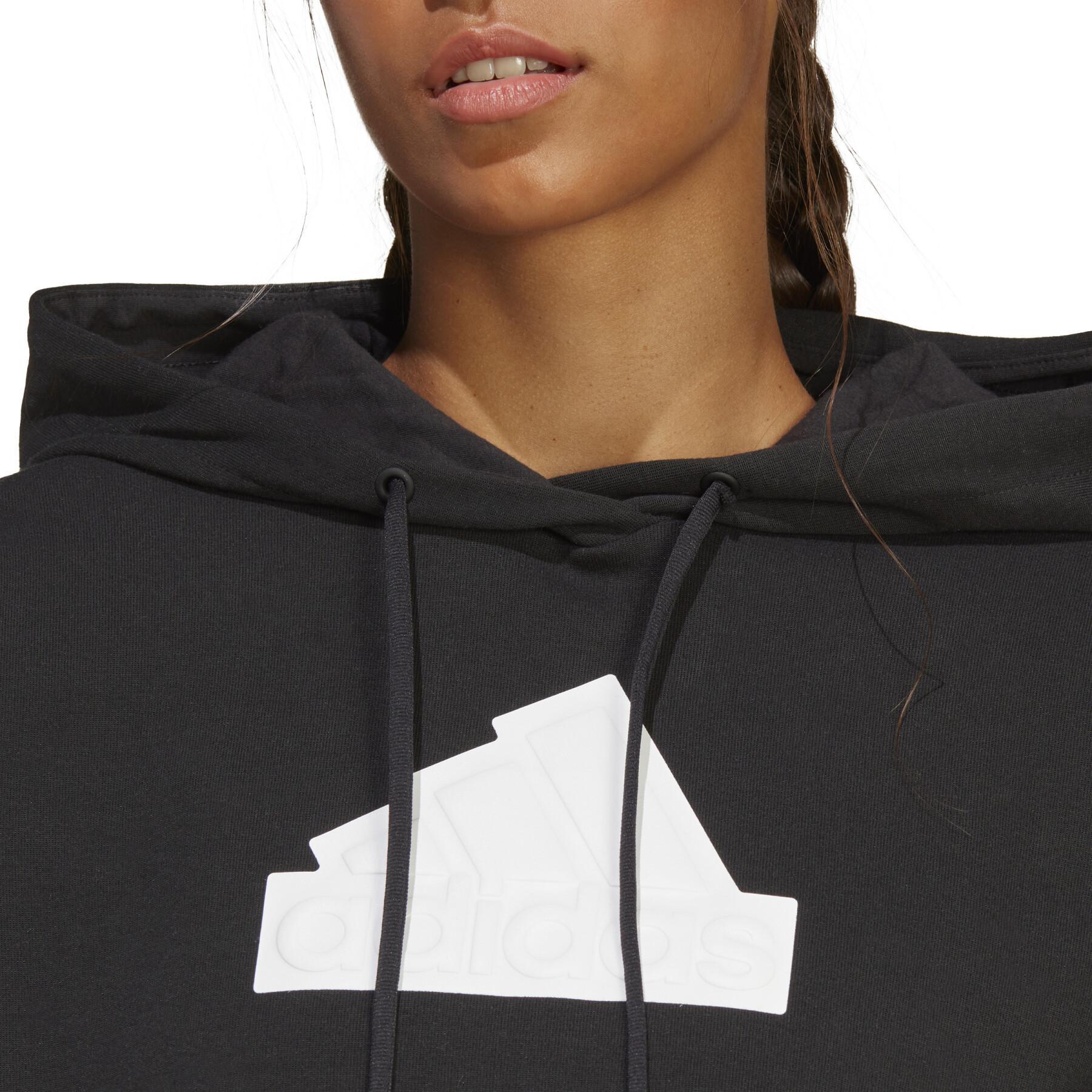 Women's hooded sweatshirt adidas Future Icons Badge of Sport