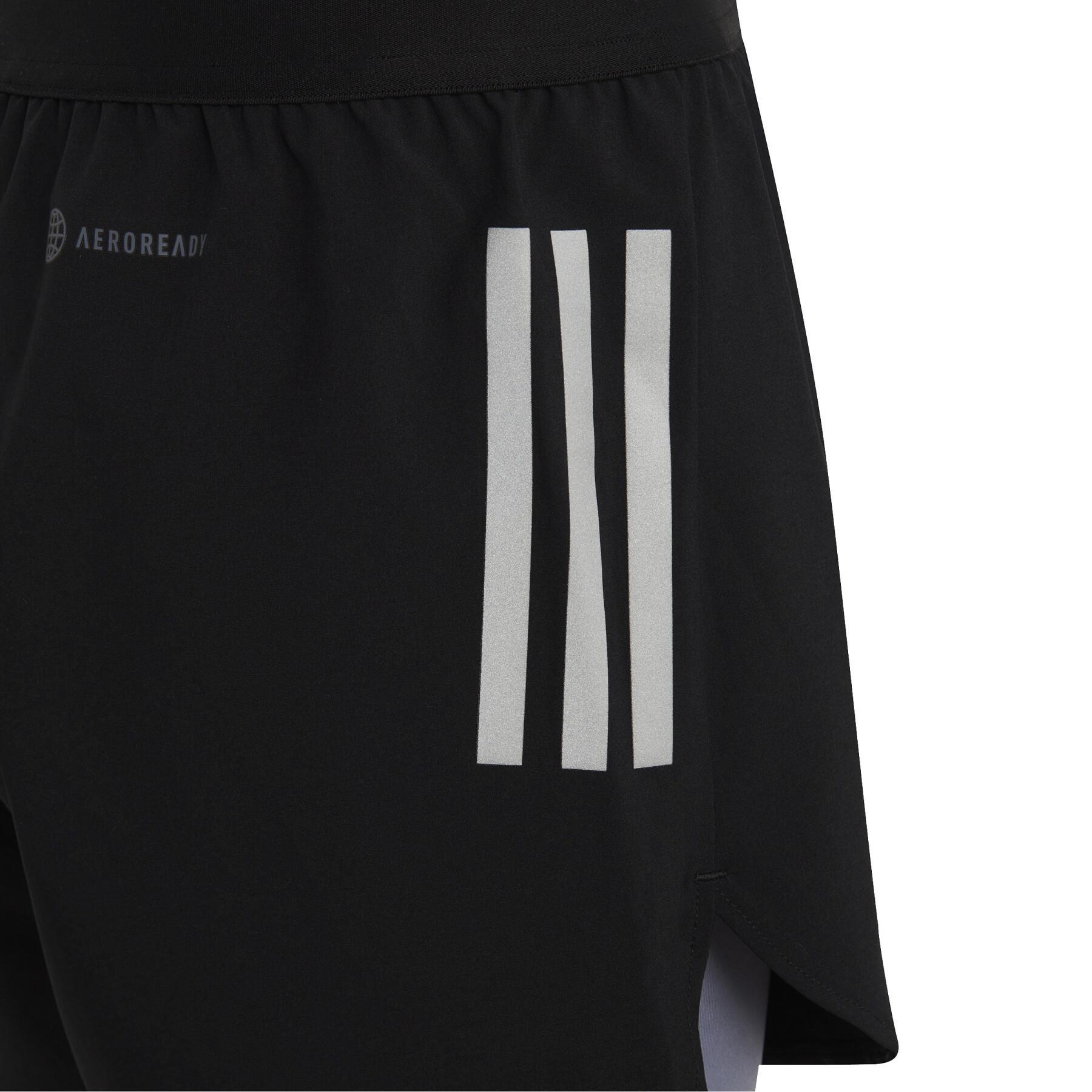 2 in 1 woven shorts for girls adidas Aeroready