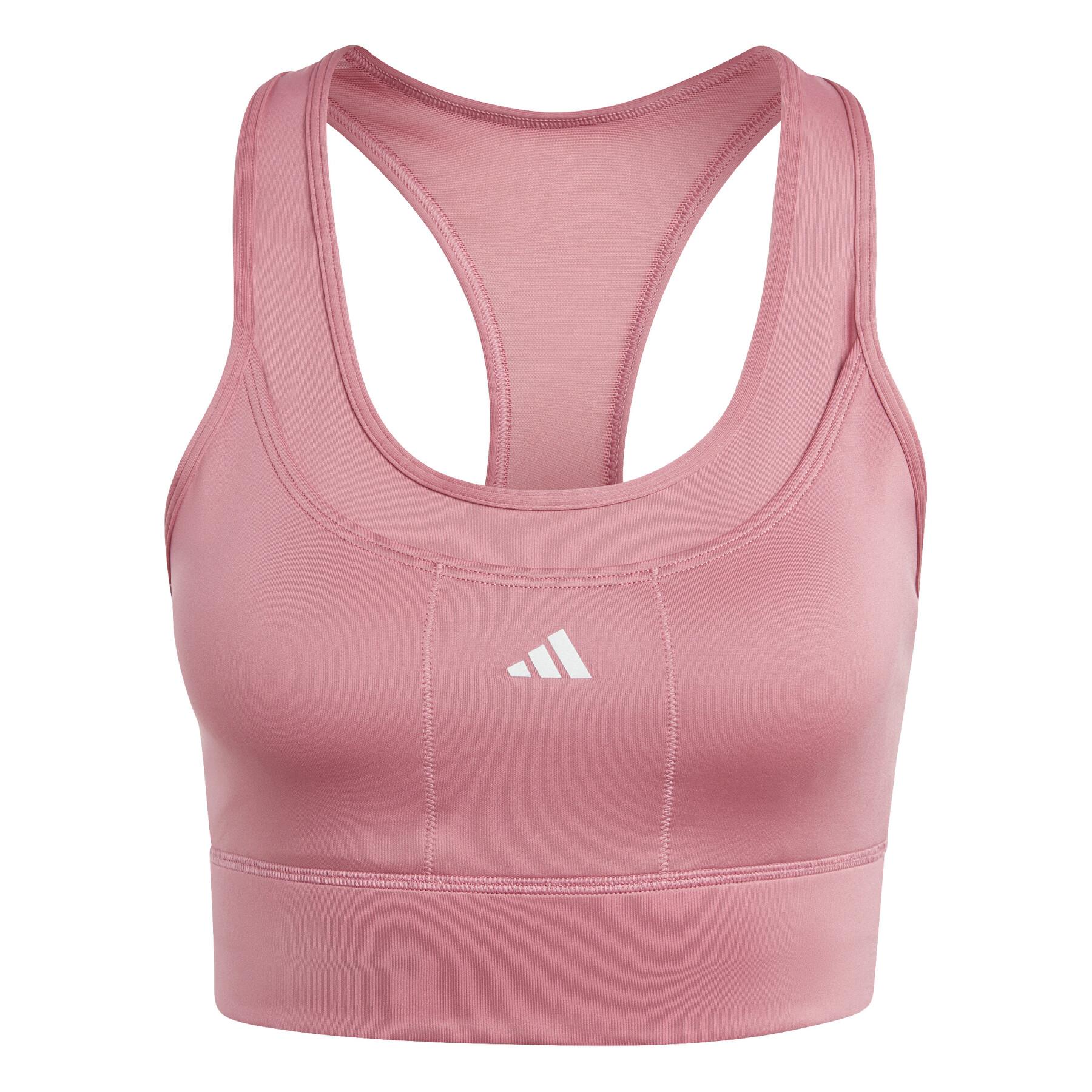 Medium support running bra for women adidas Pocket