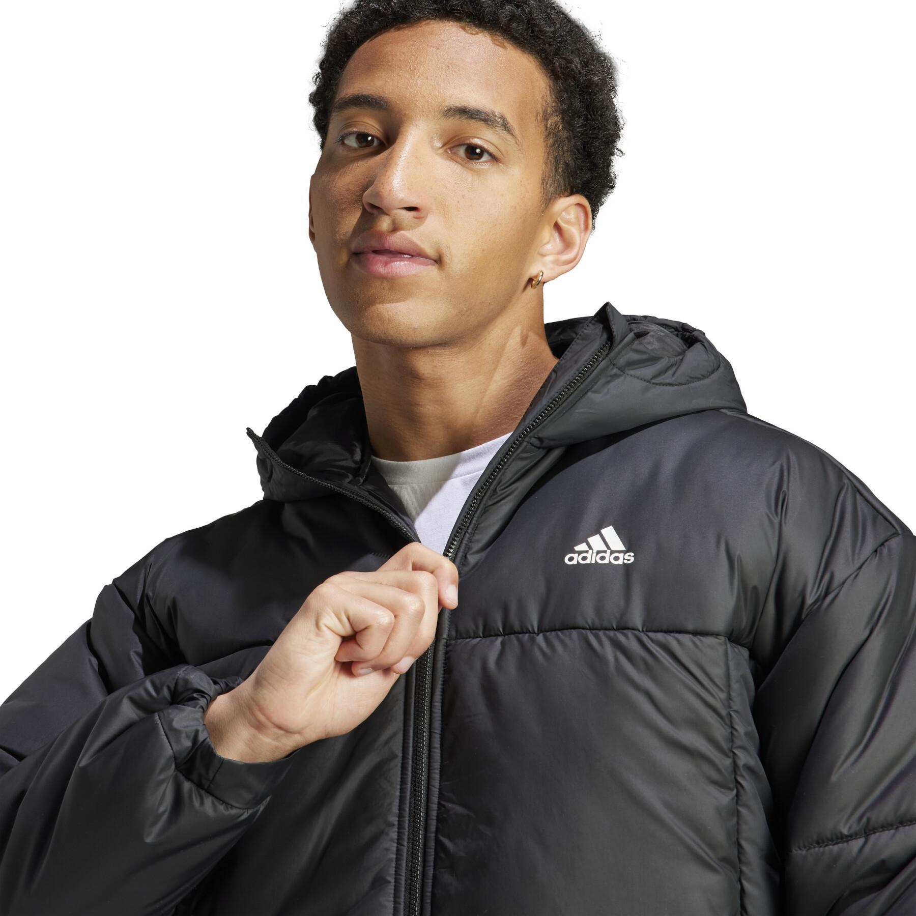 Hooded Puffer Jacket adidas BSC 3-Stripes
