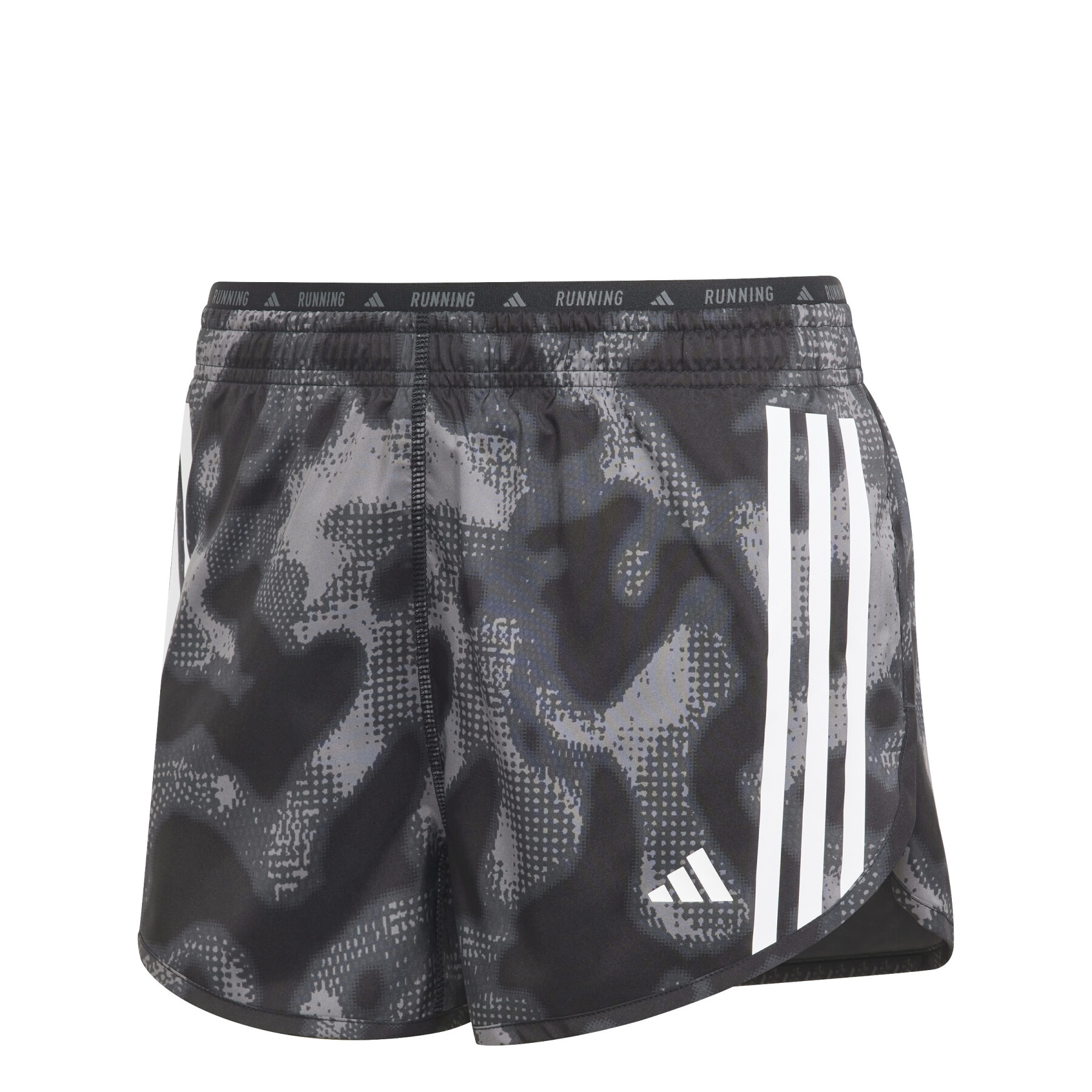 Women's printed shorts adidas Own the Run 3 Stripes