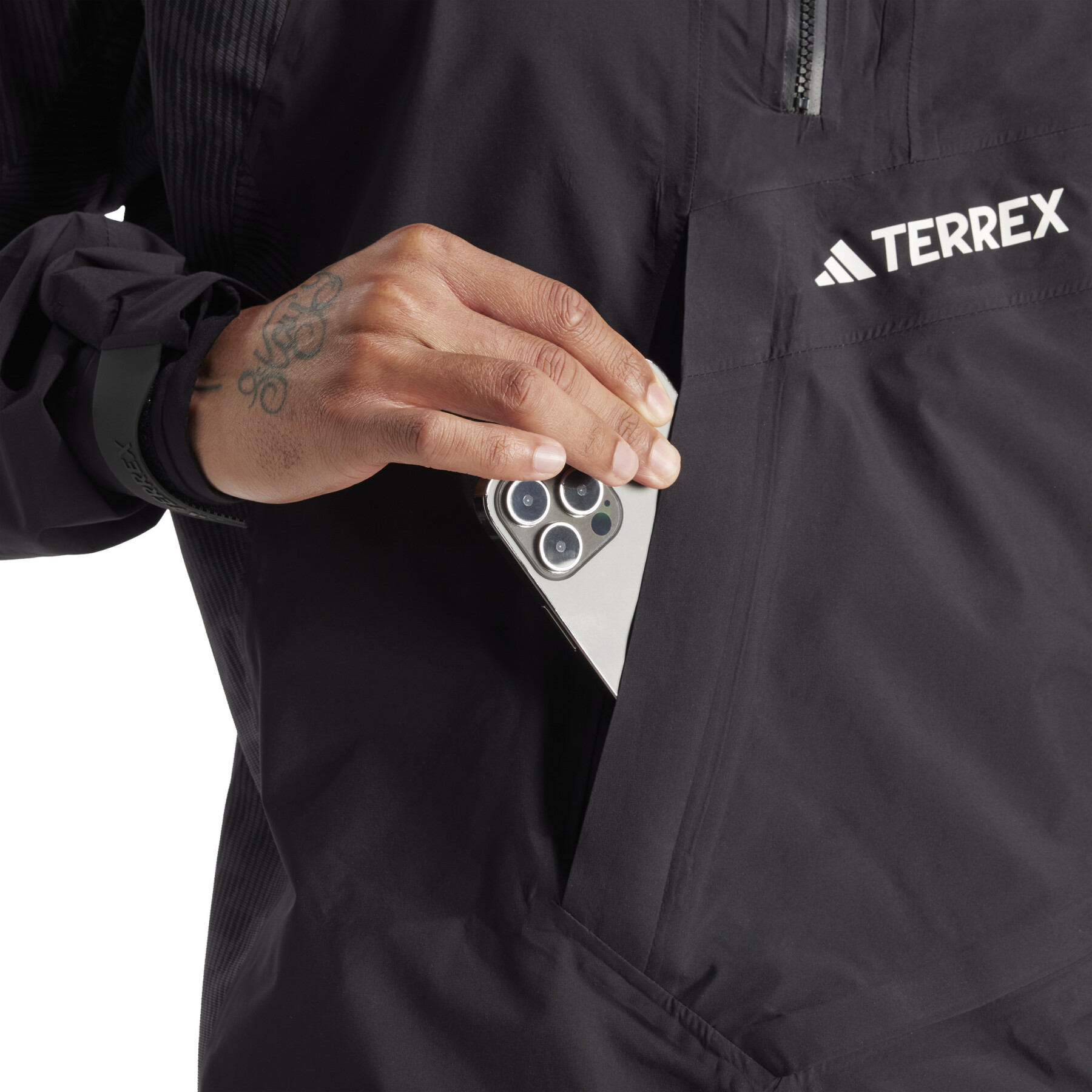 Waterproof jacket adidas Terrex Techrock Rain.Rdy