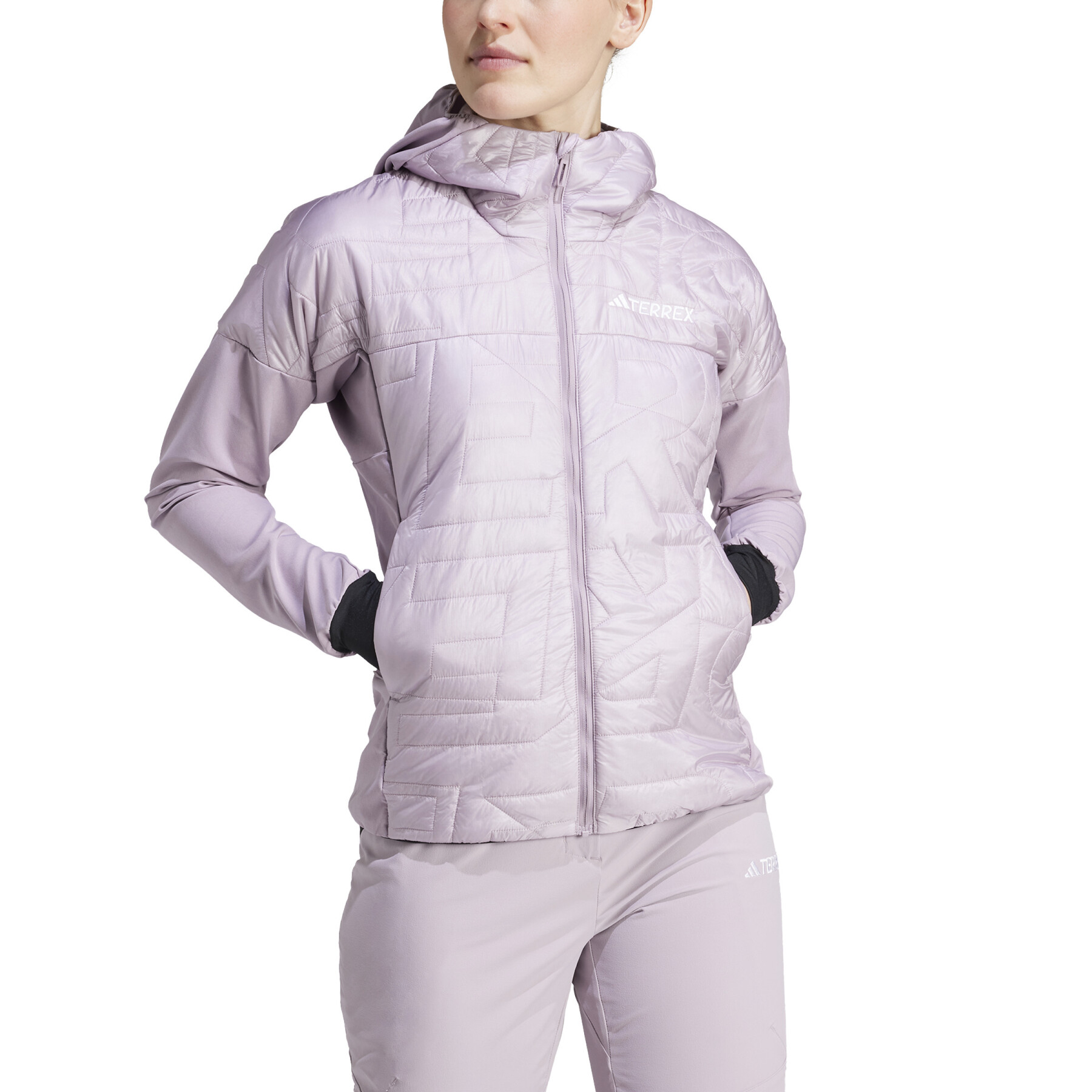 Women's hooded jacket adidas Terrex Xperior Varilite PrimaLoft