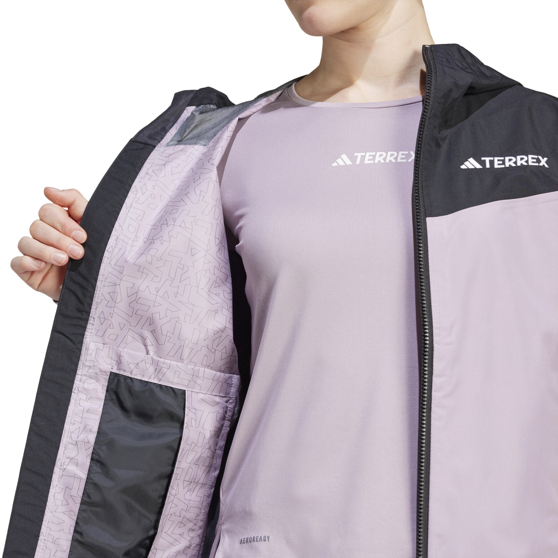 Women's waterproof jacket adidas Terrex Multi 2.5 L Rain.Rdy