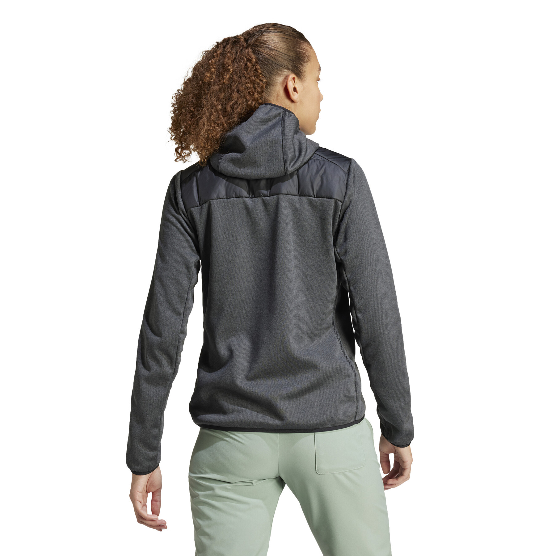 Women's hybrid hooded waterproof jacket adidas Terrex Multi