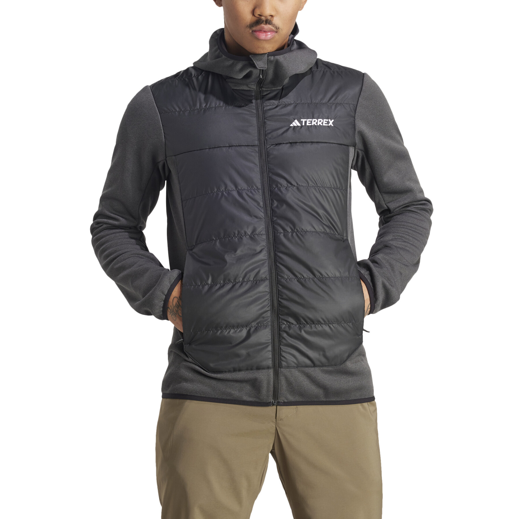 Hybrid hooded waterproof jacket adidas Terrex Multi
