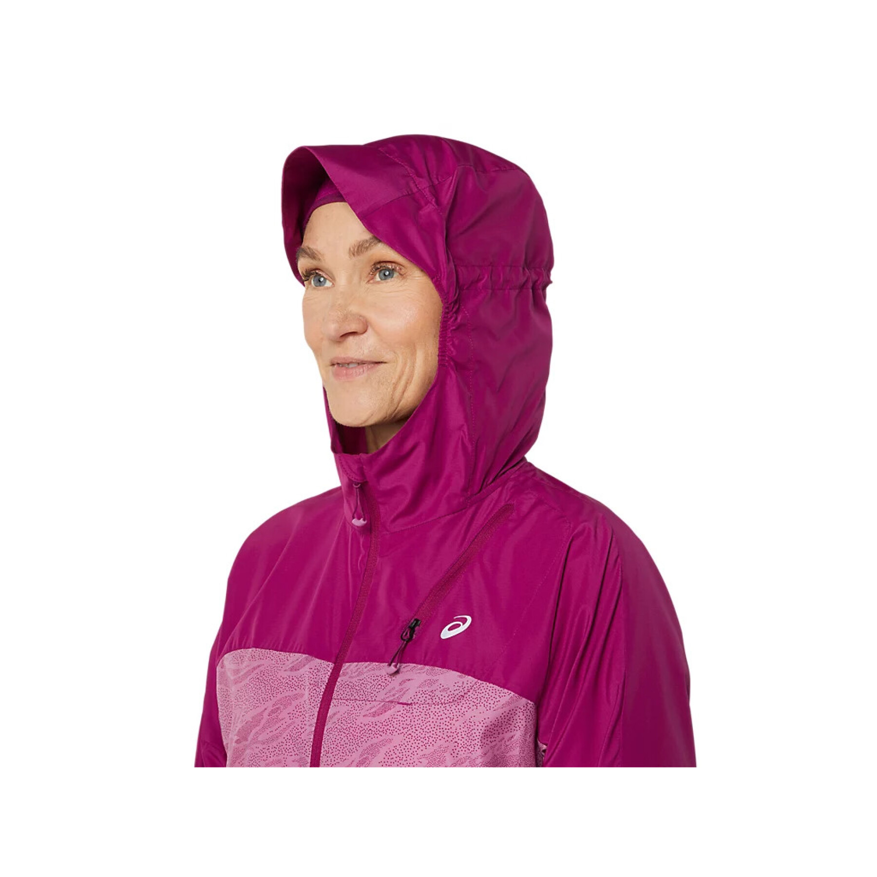 Women's waterproof jacket Asics Fujitrail