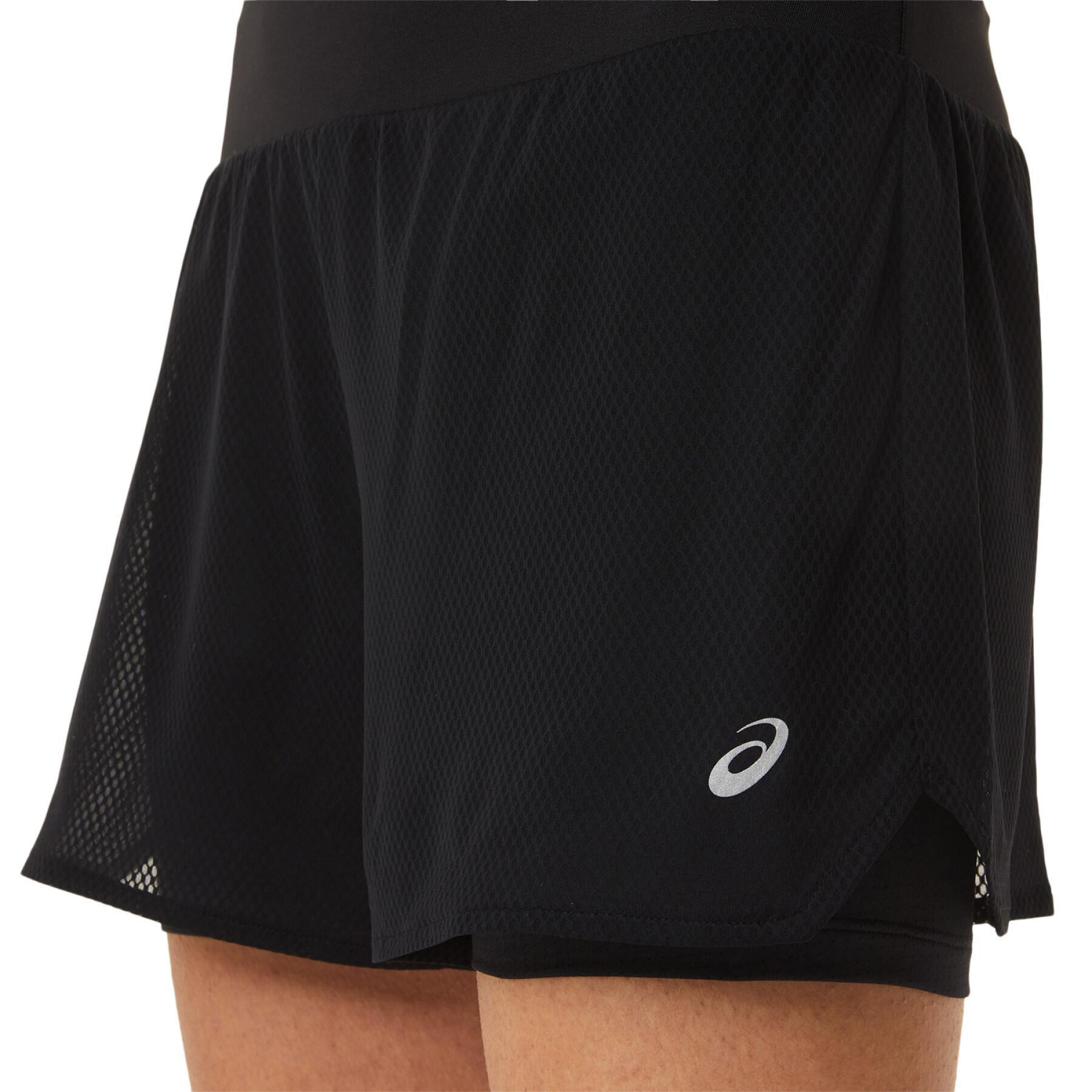 Women's shorts Asics Ventilate 2-N-1 3.5In
