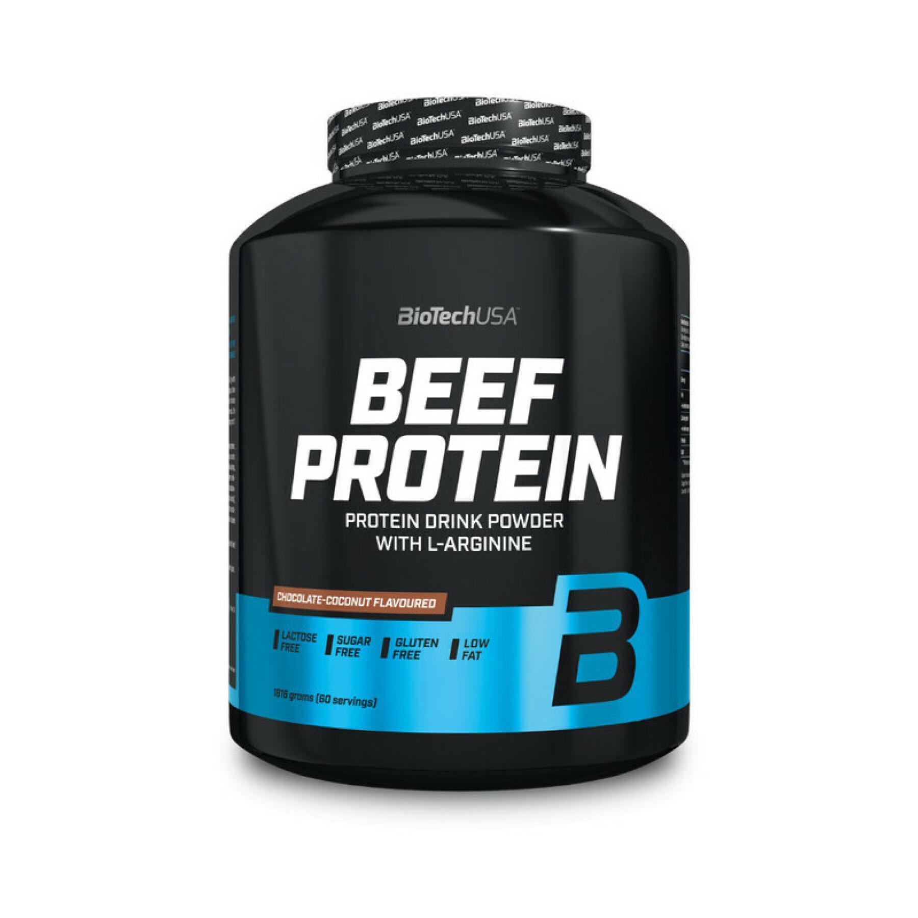Beef protein jar Biotech USA - Vanille-cannelle - 1,816kg