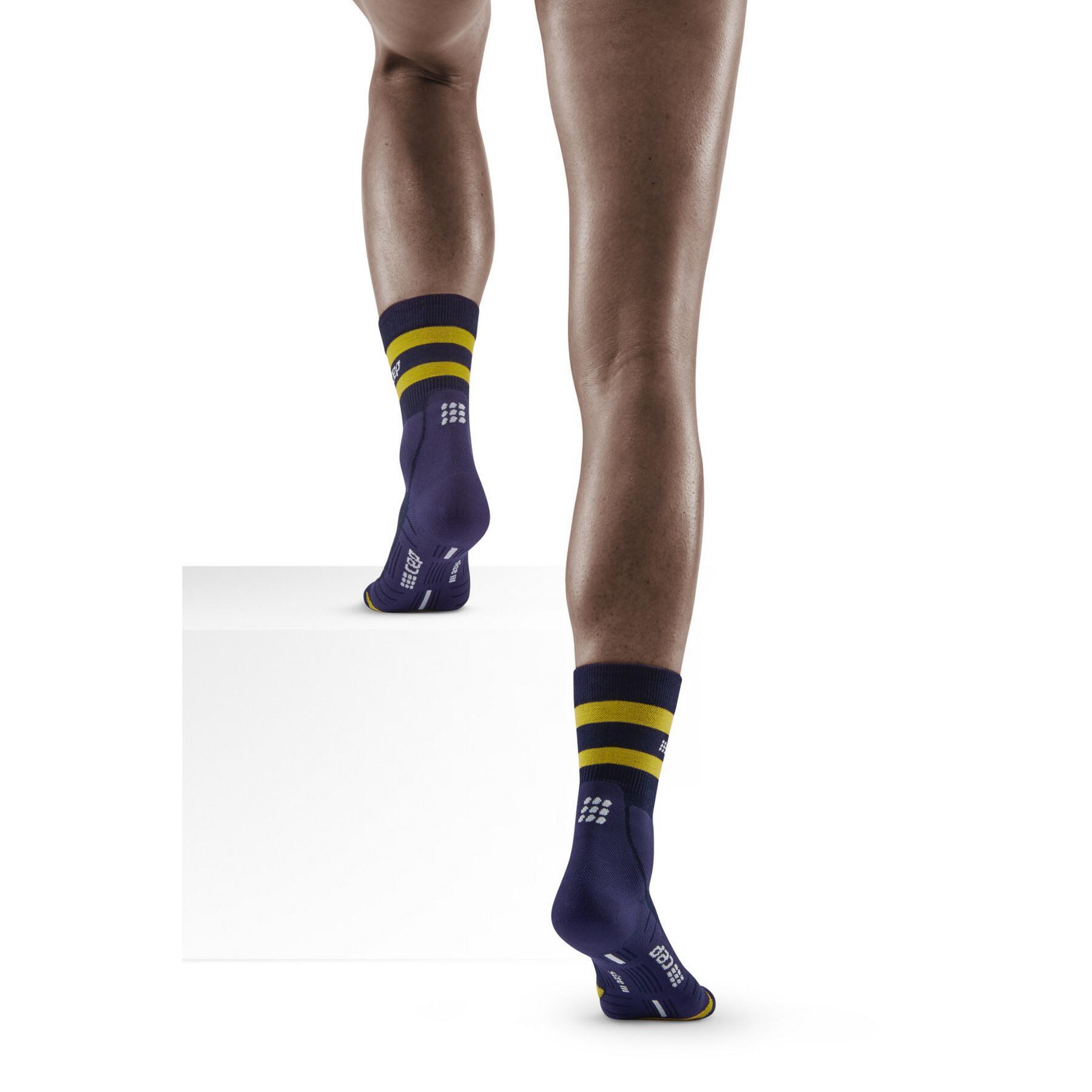 Women's mid-calf hiking compression socks CEP Compression 80's