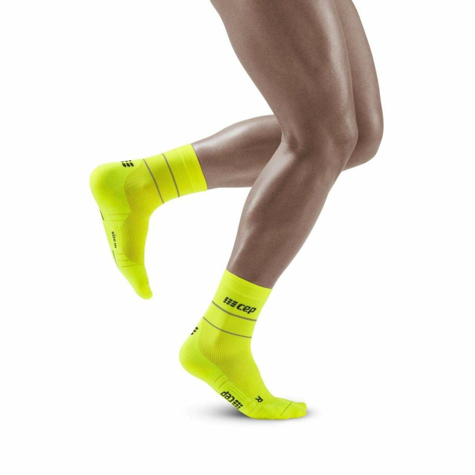 Mid-calf compression socks CEP Compression Reflective - CEP Compression -  Socks - Mens Clothing
