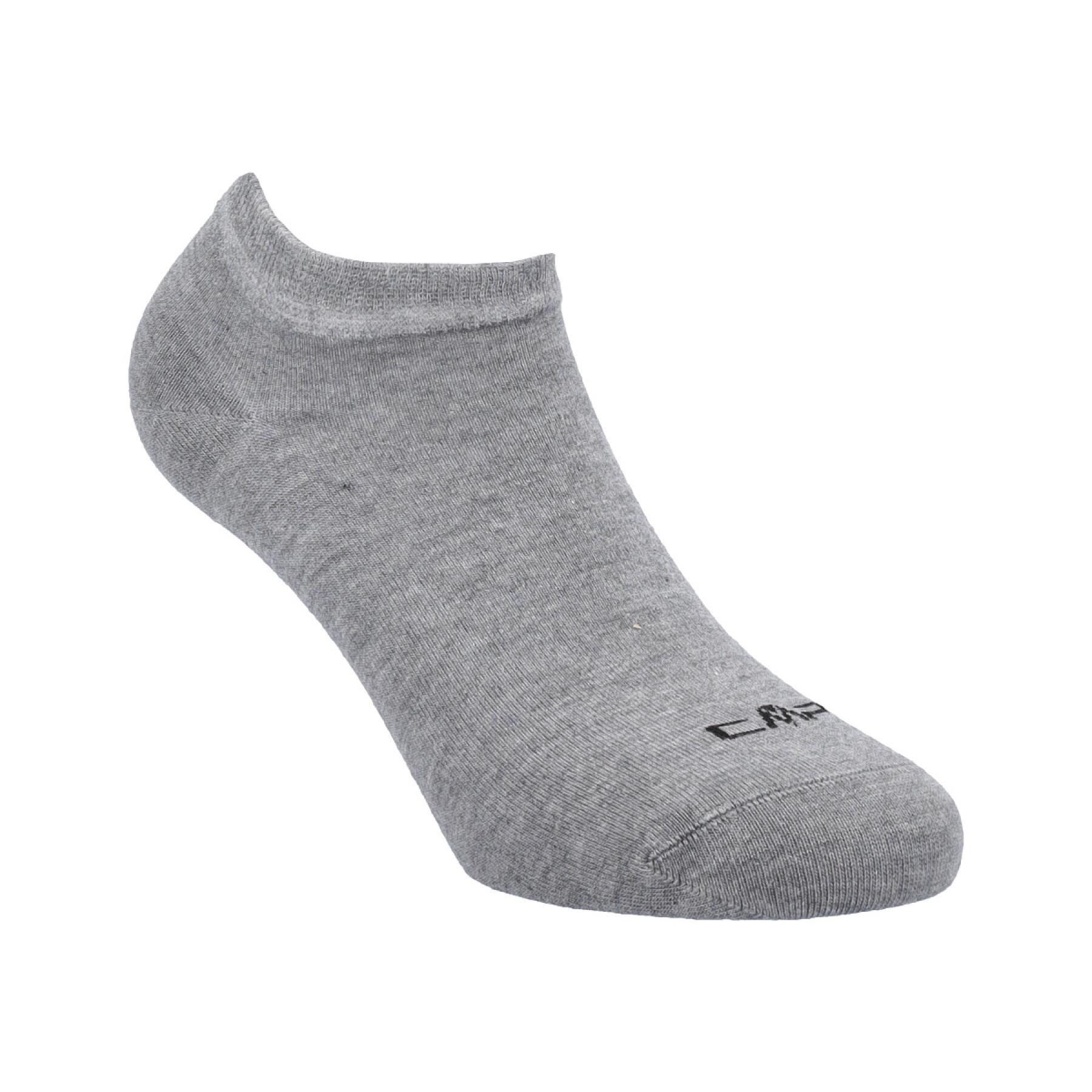 Set of 3 pairs of invisible socks for women CMP
