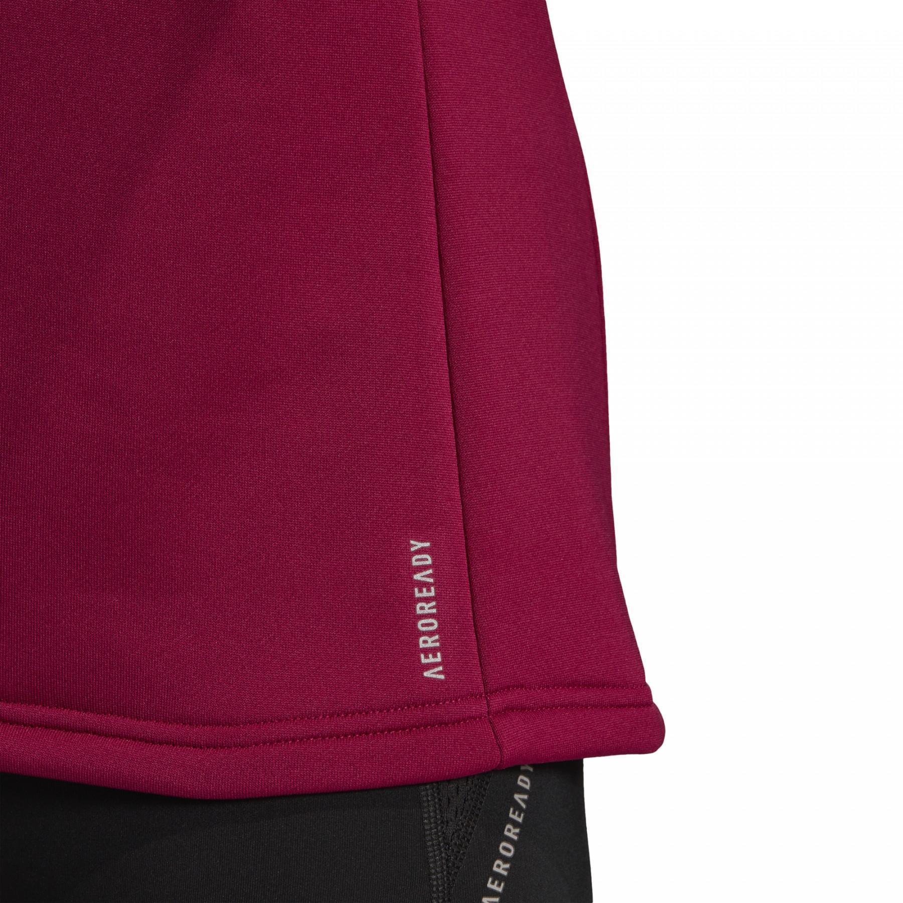 Sweatshirt woman adidas Own the Run Warm Cover-Up