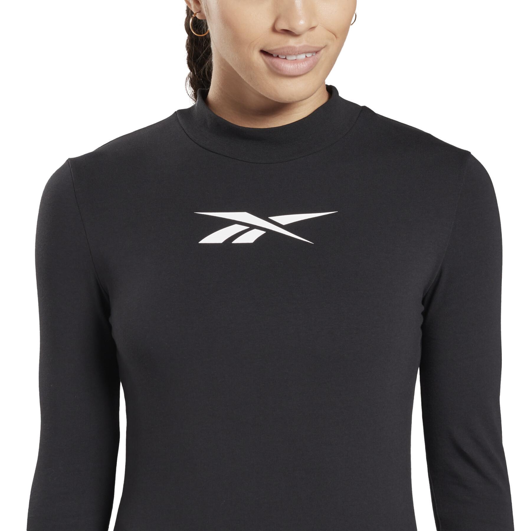 Women's T-shirt Reebok Vector Long Sleeve