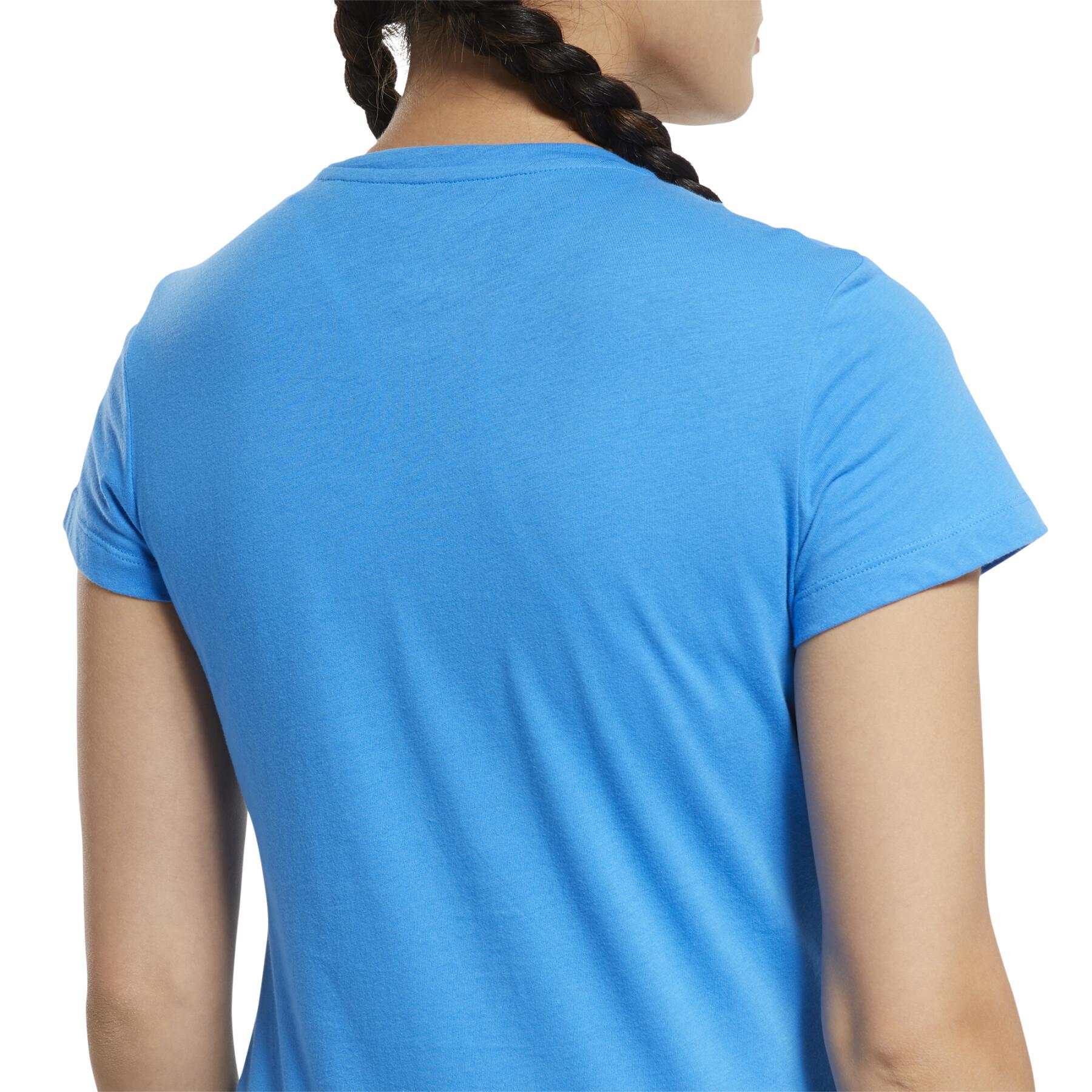 Women's T-shirt Reebok Training Essentials Stacked Logo
