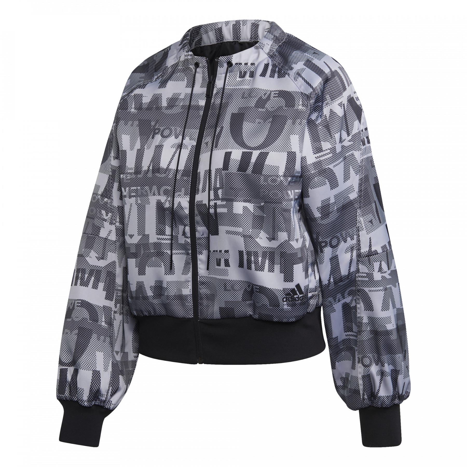 Women's jacket adidas Iteration Cover Up