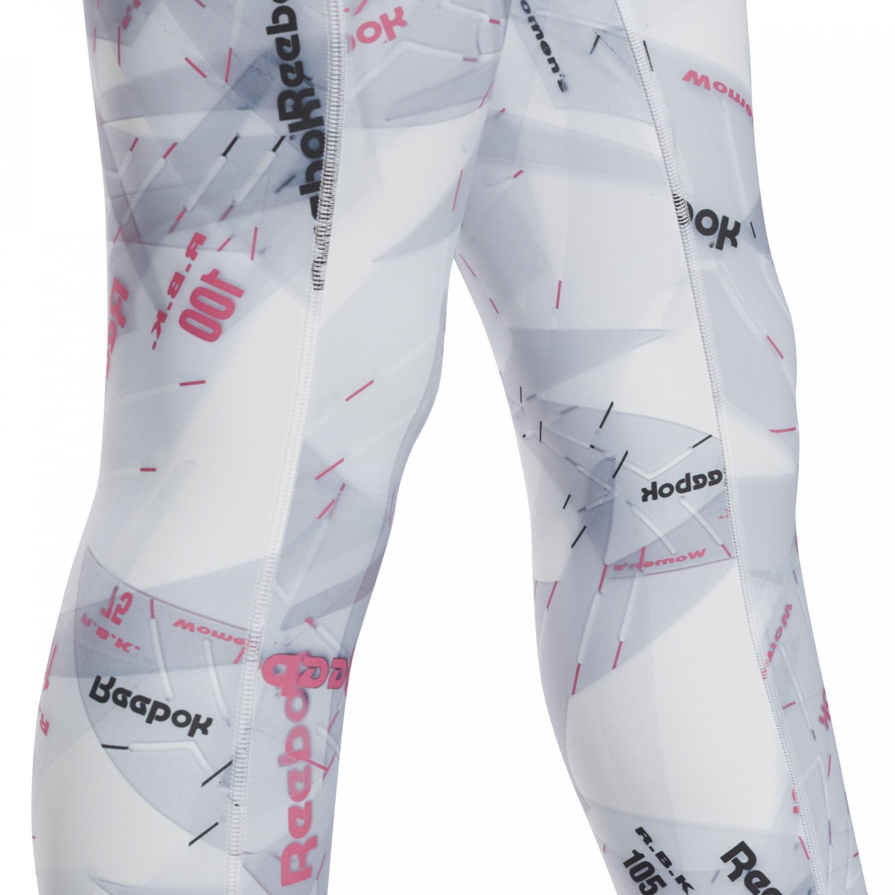 Women's tights Reebok Studio Lux Bold High-Rise 2.0 - Electricity