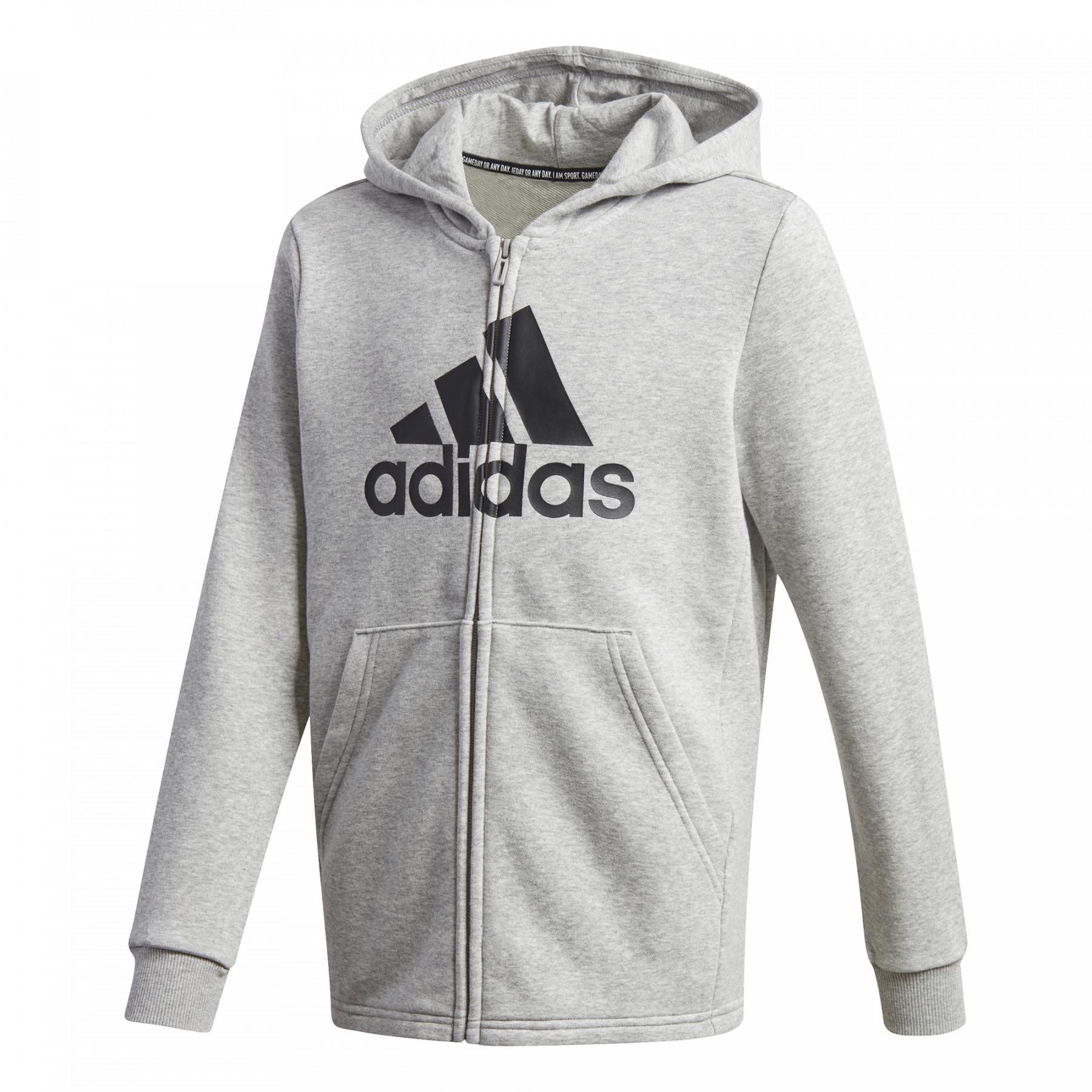 Child hoodie adidas Must Haves Logo Full-Zip