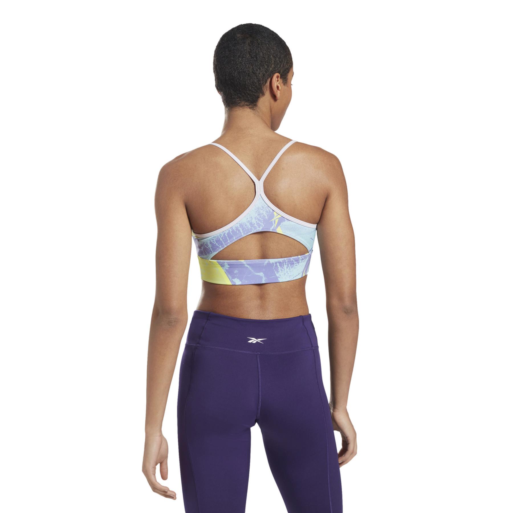 Women's bra Reebok Workout Ready Imprimé Sports