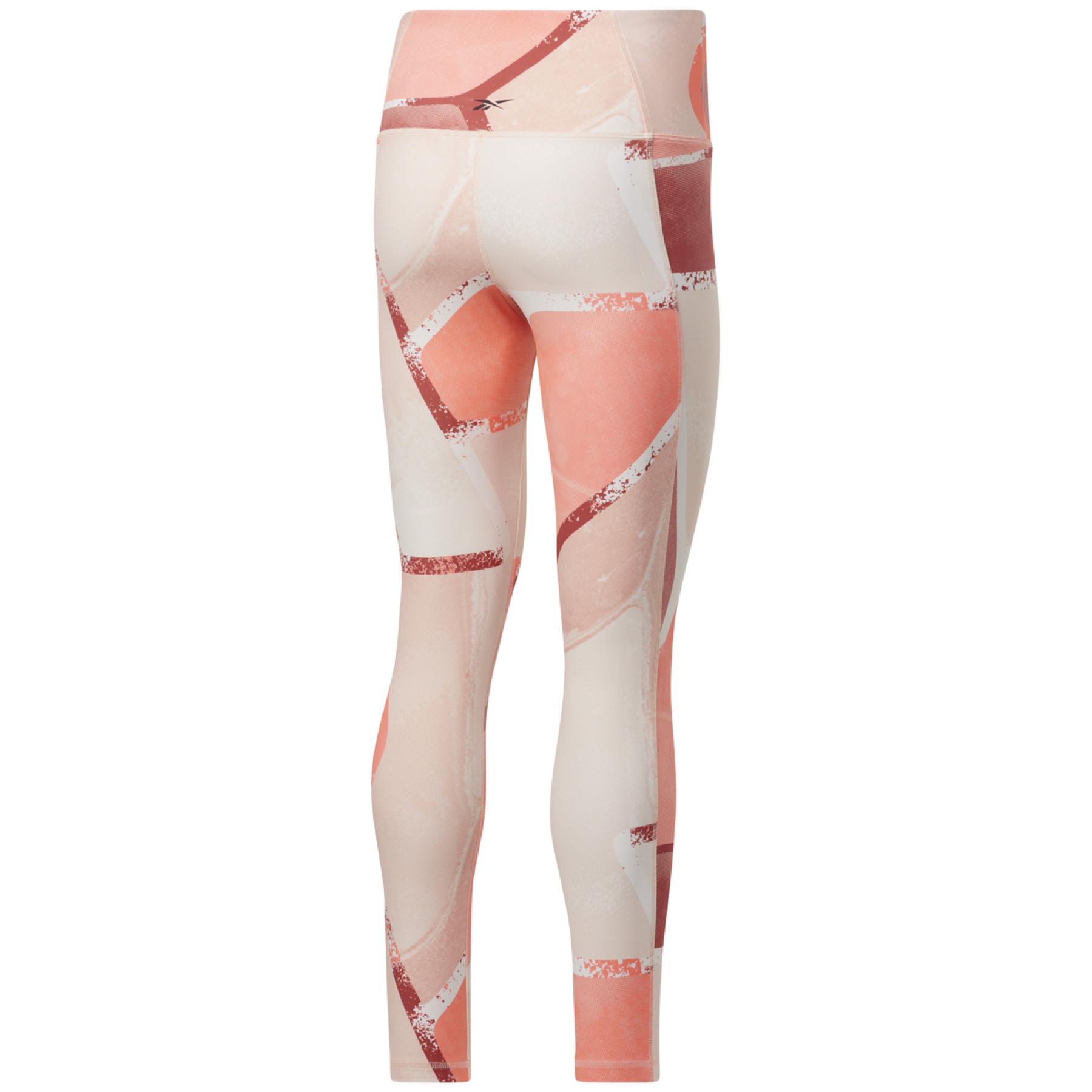 Women's high-waisted leggings Reebok Lux Bold