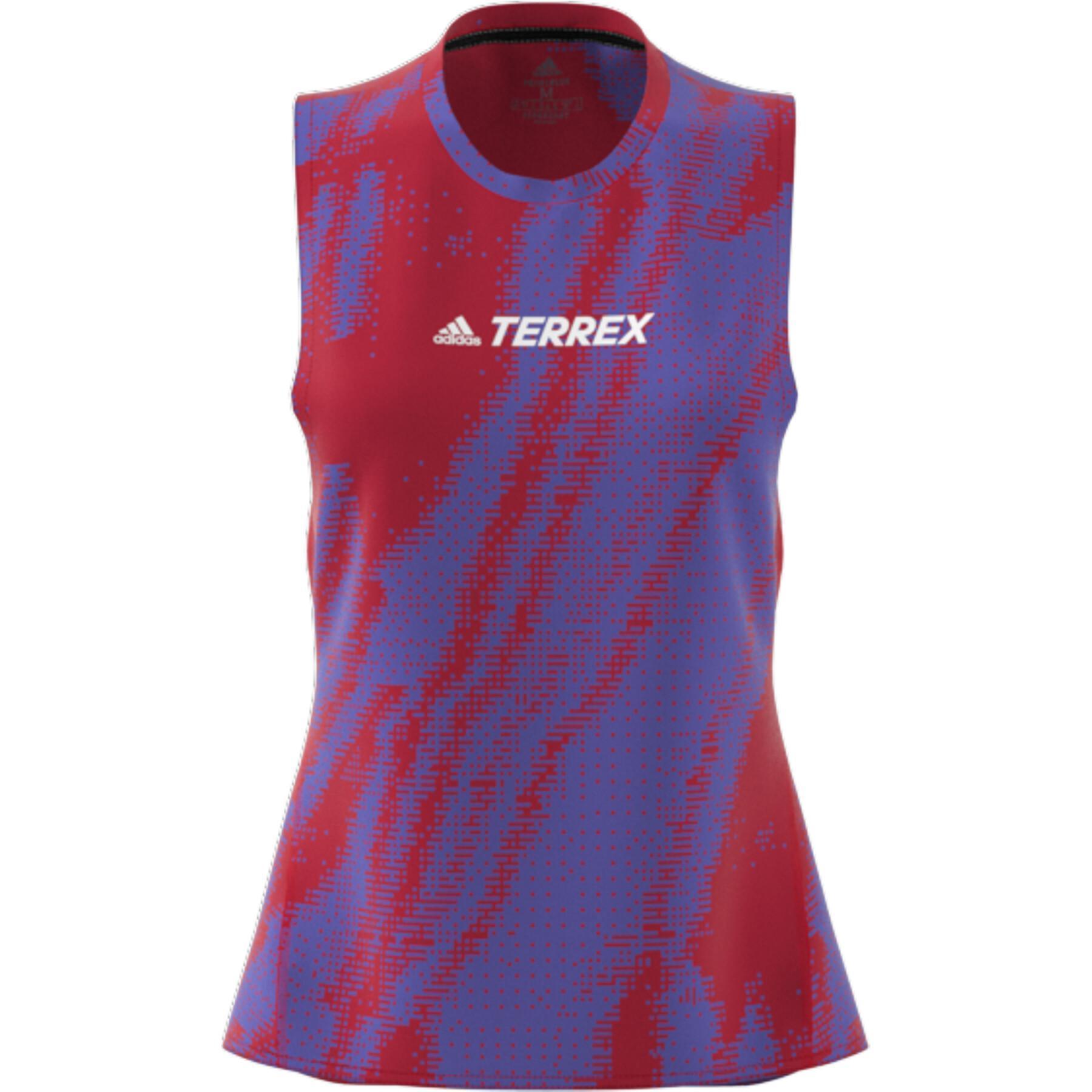 Women's tank top adidas Terrex Parley Agravic Trail Running