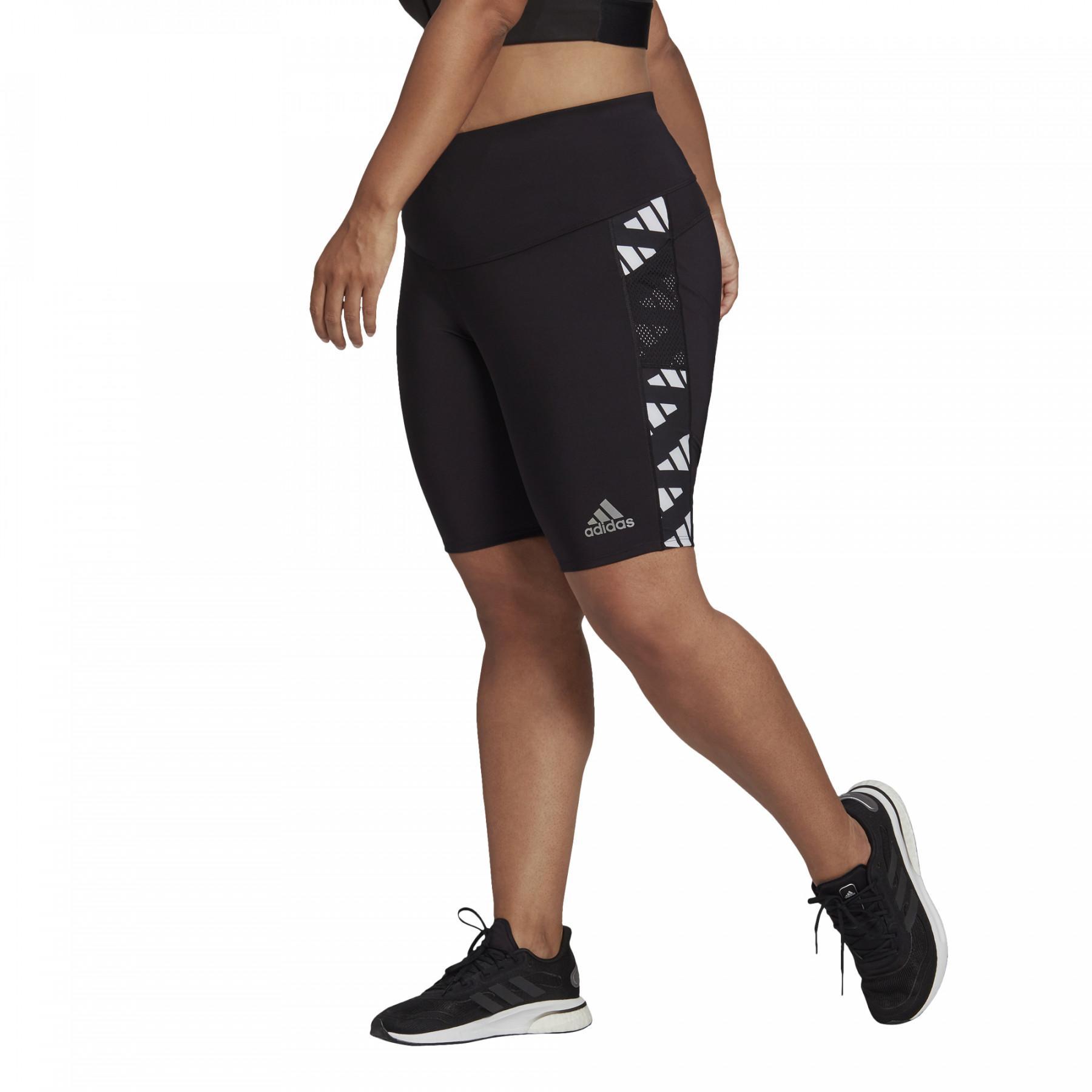 Female cyclist adidas Own The Run Celebration Running Grande Taille