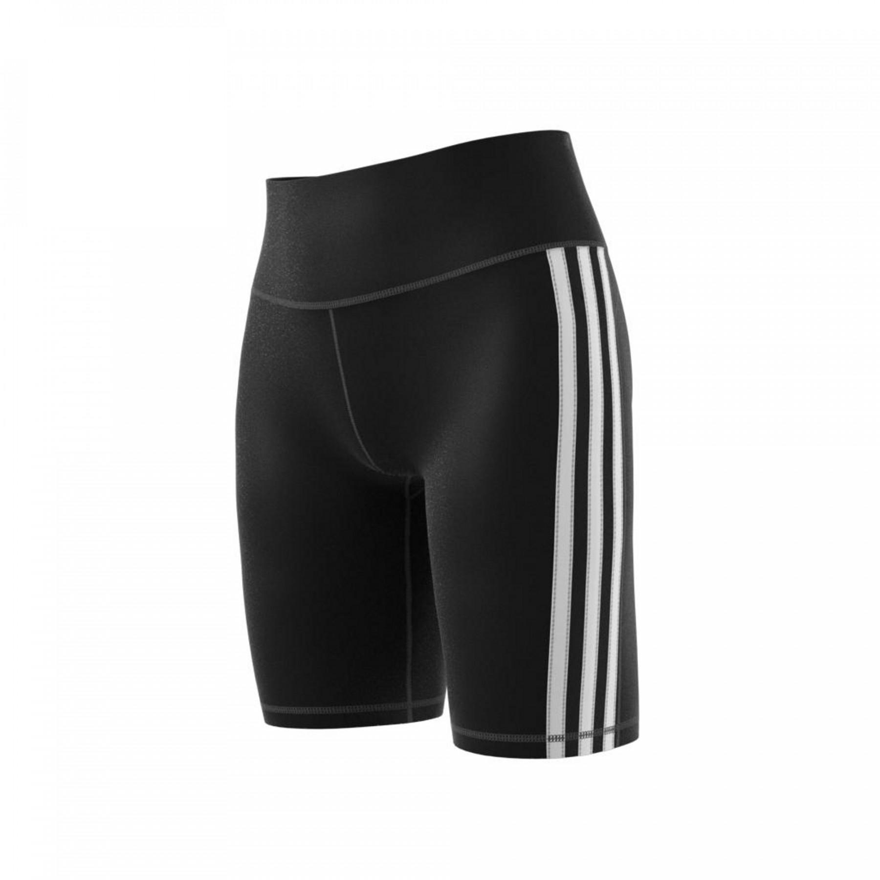 Female cyclist adidas Believe These 2.0 3-Bandes