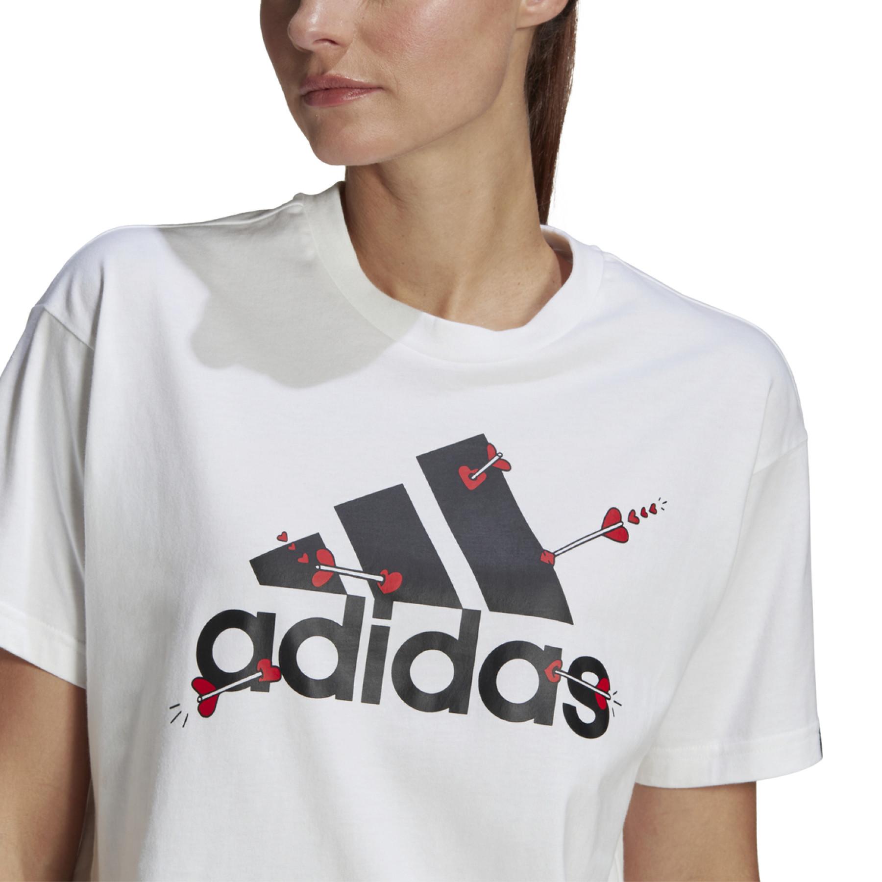 Women's T-shirt adidas Valentine Graphic